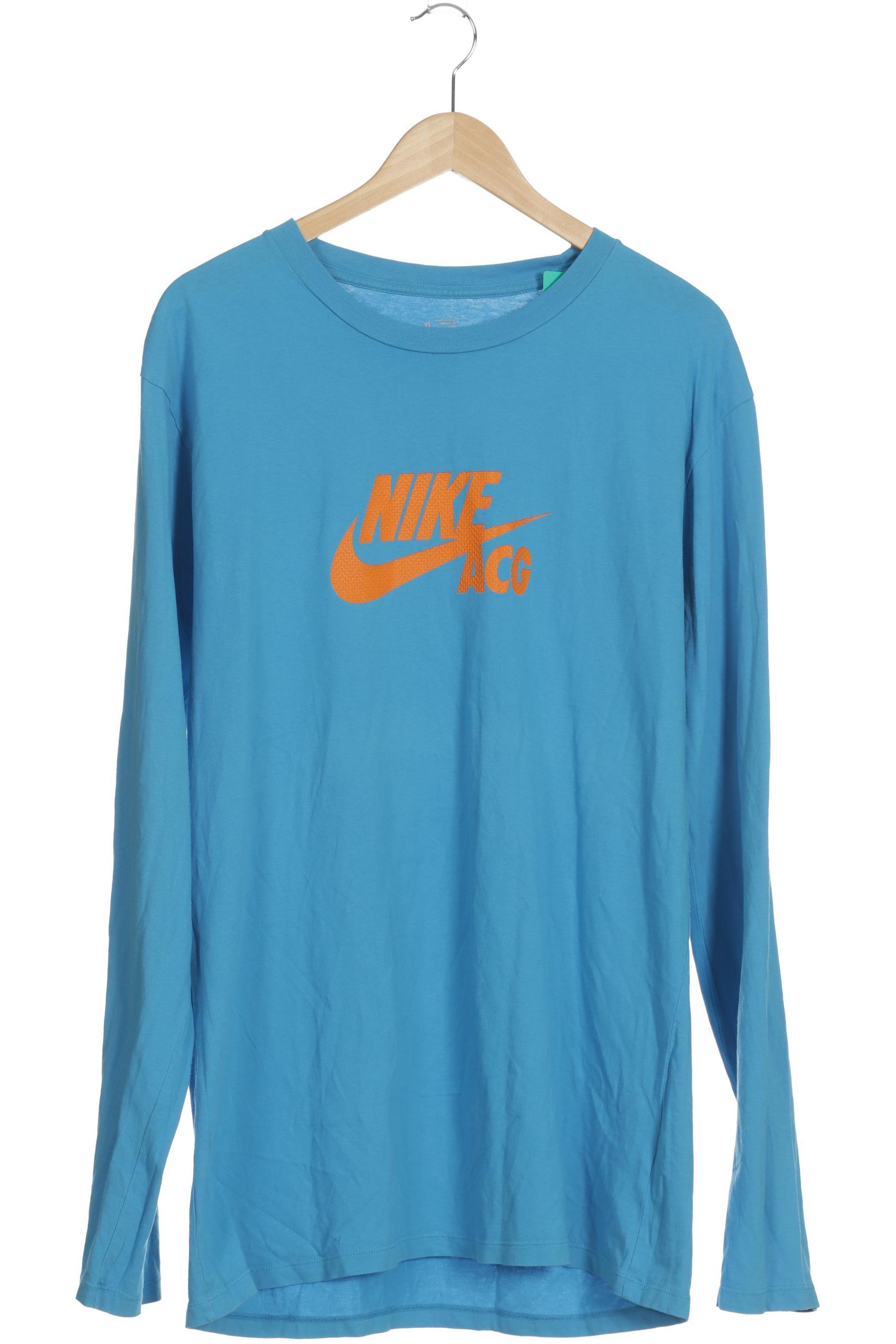 Thumbnail - Nike Herren Langarmshirt, blau, Gr.