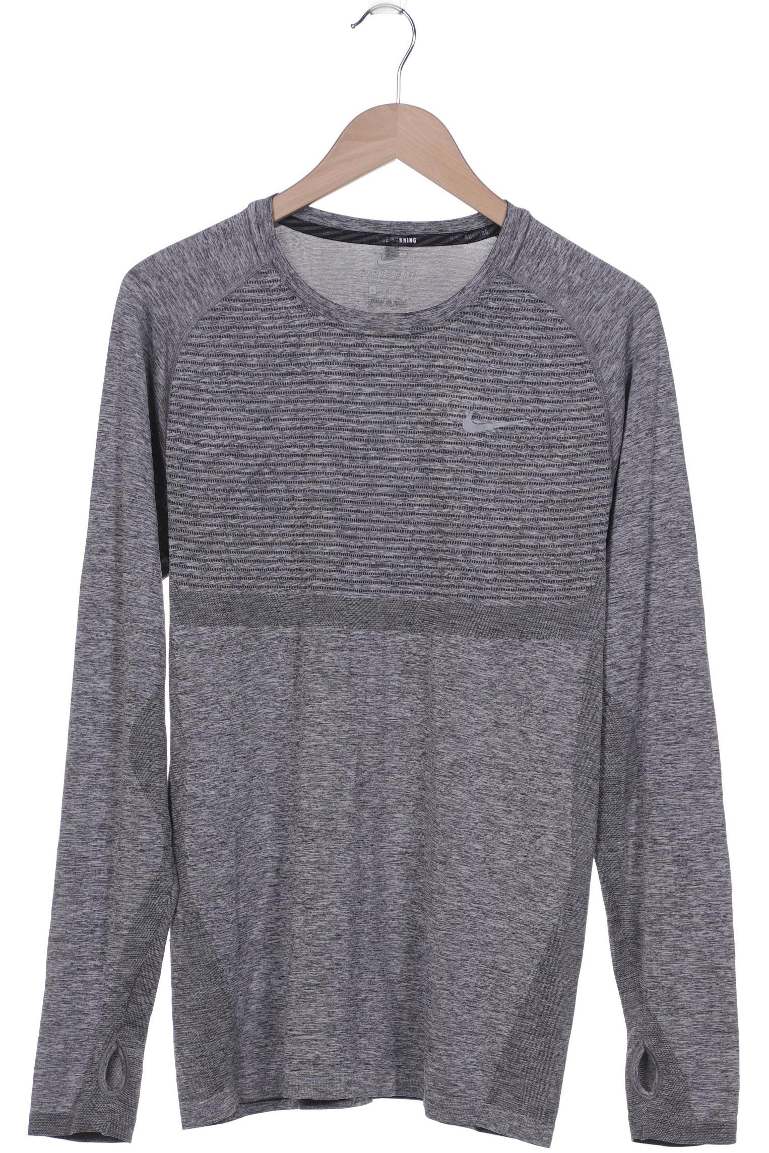 

Nike Herren Langarmshirt, grau