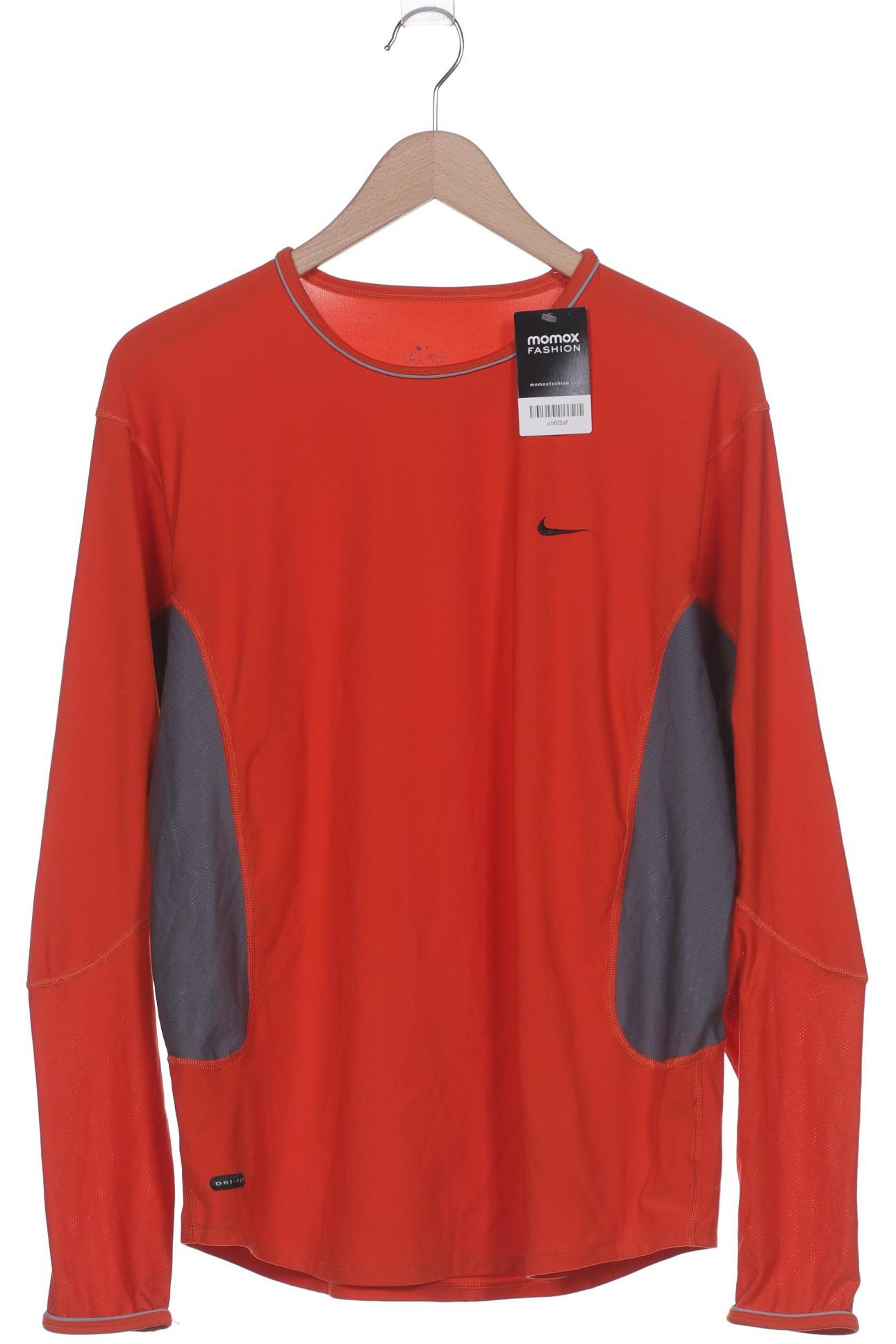 

Nike Herren Langarmshirt, orange, Gr. 52