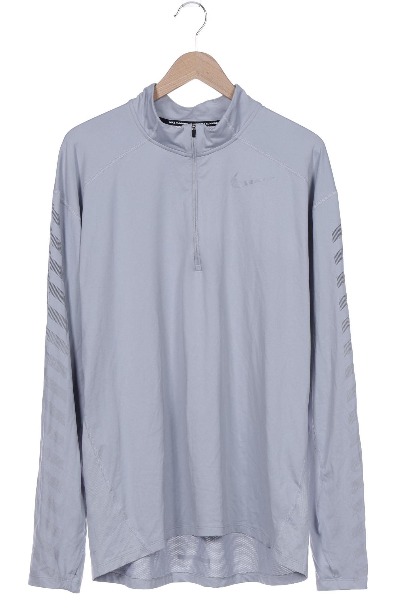

Nike Herren Langarmshirt, grau, Gr. 54