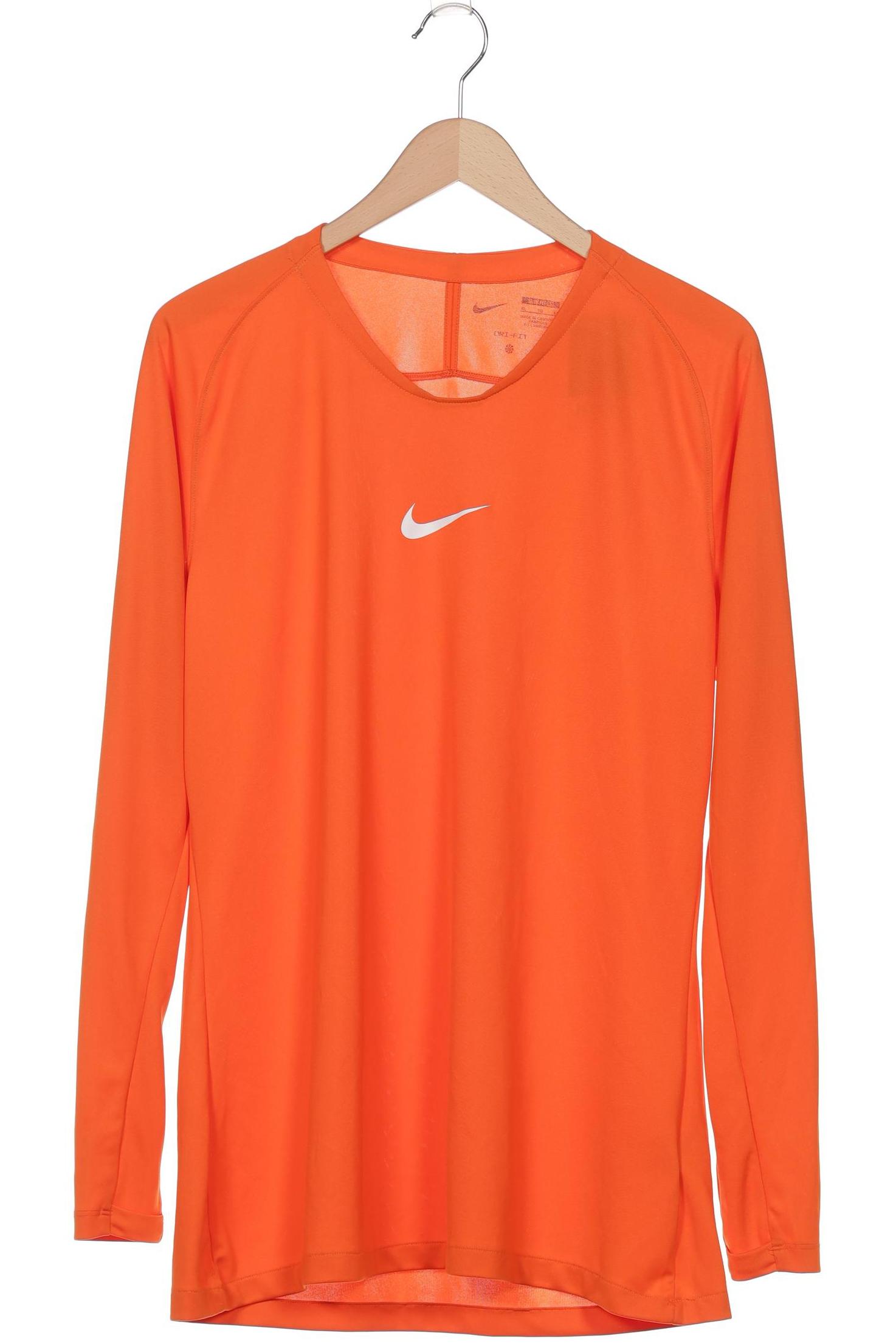 

Nike Herren Langarmshirt, orange, Gr. 54