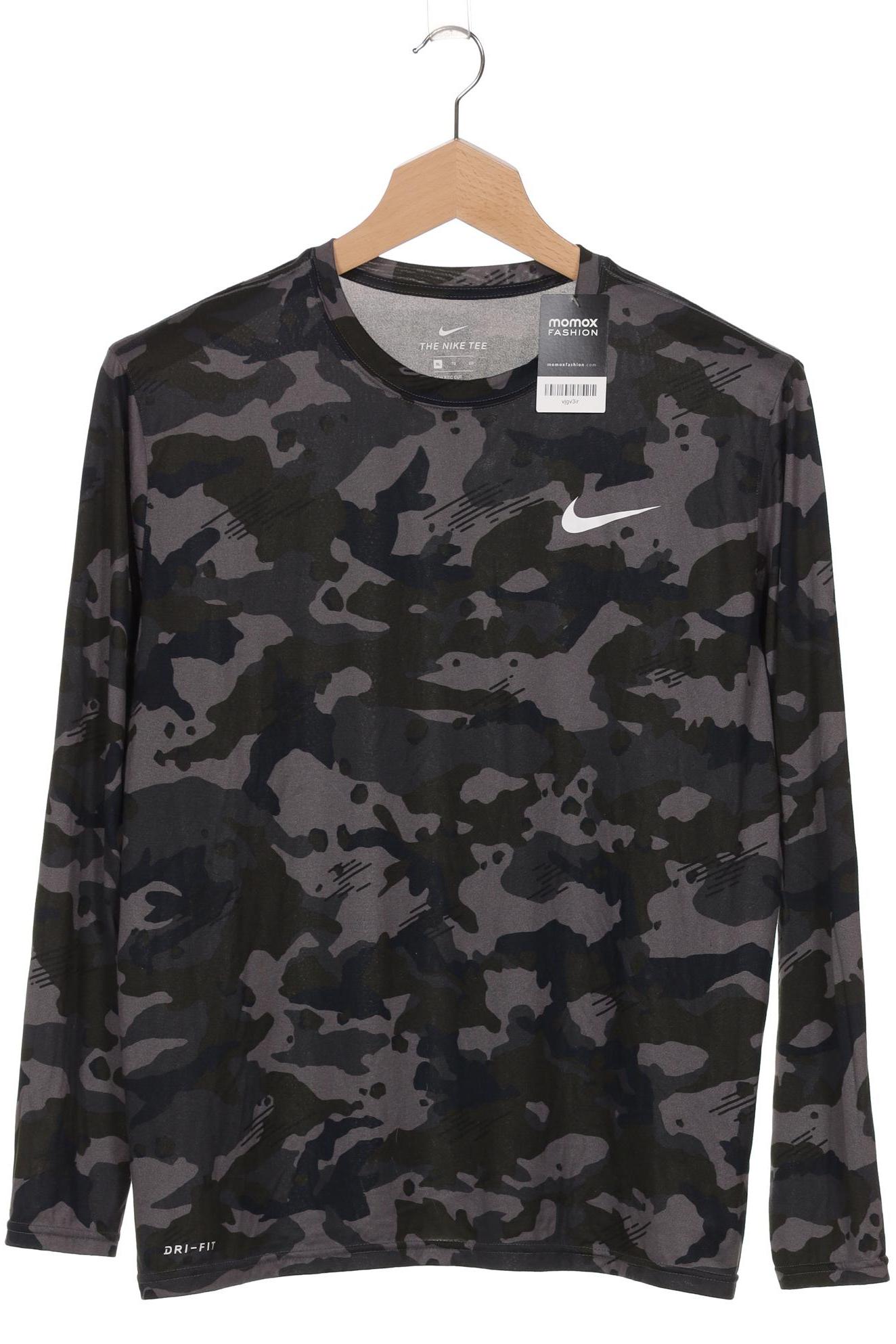 

Nike Herren Langarmshirt, grau, Gr. 54