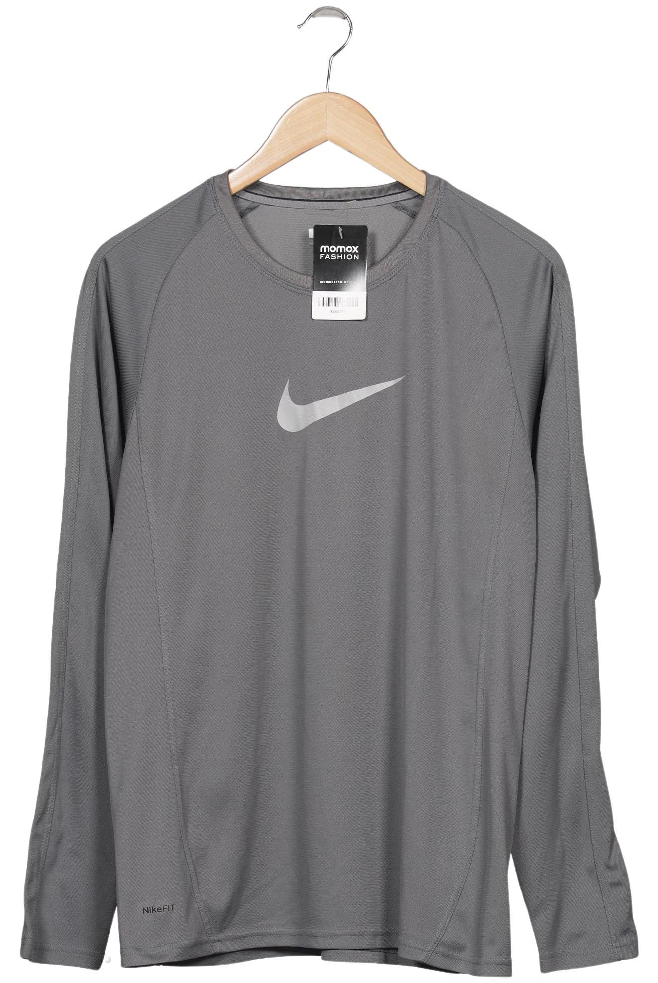 

Nike Herren Langarmshirt, grau, Gr. 48