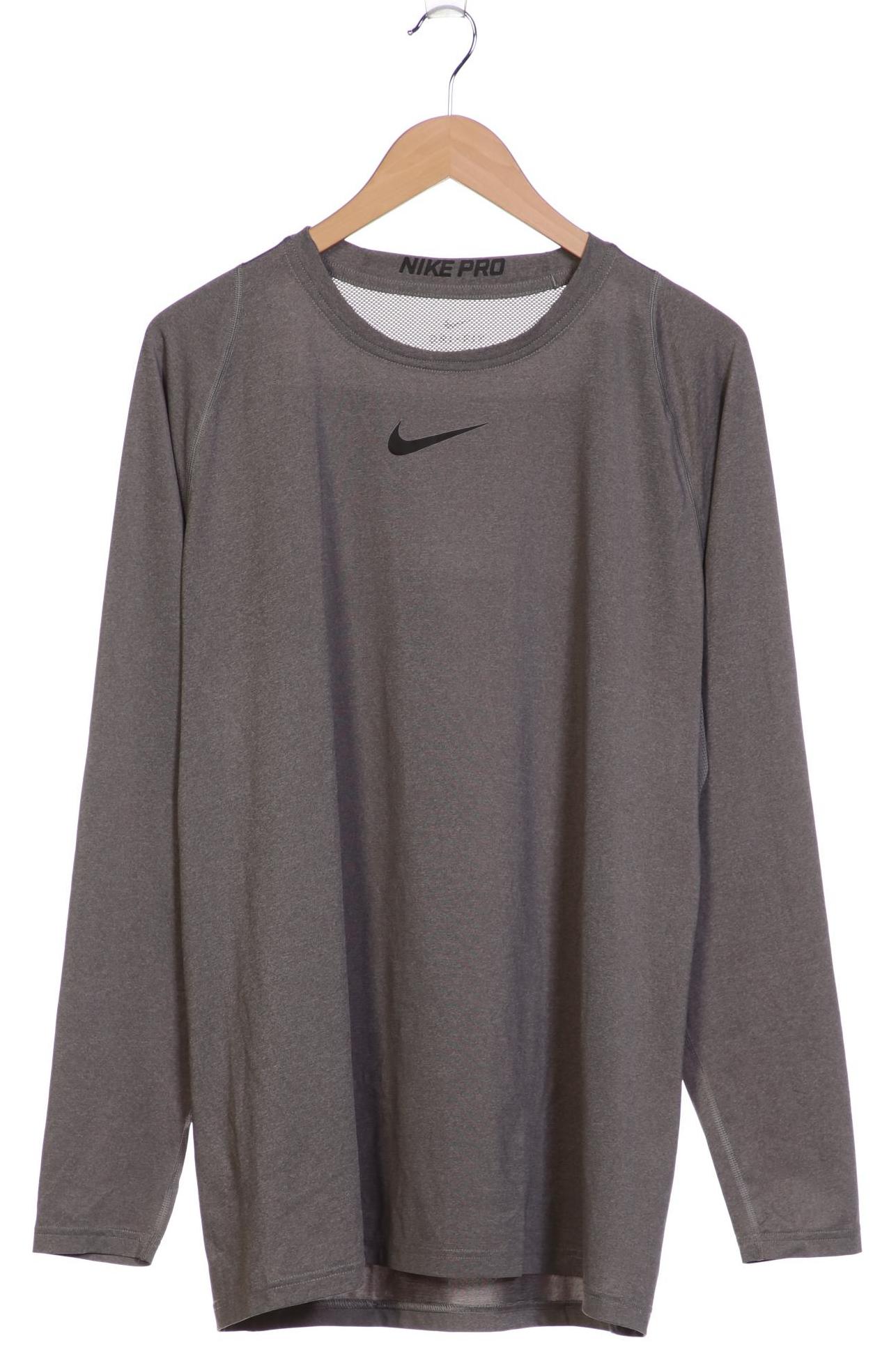 

Nike Herren Langarmshirt, grau, Gr. 54