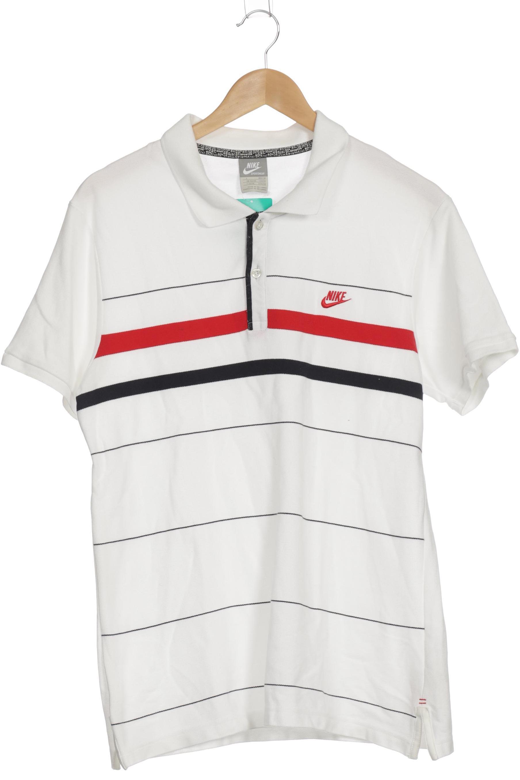 Thumbnail - Nike Herren Poloshirt, weiß, Gr. 52