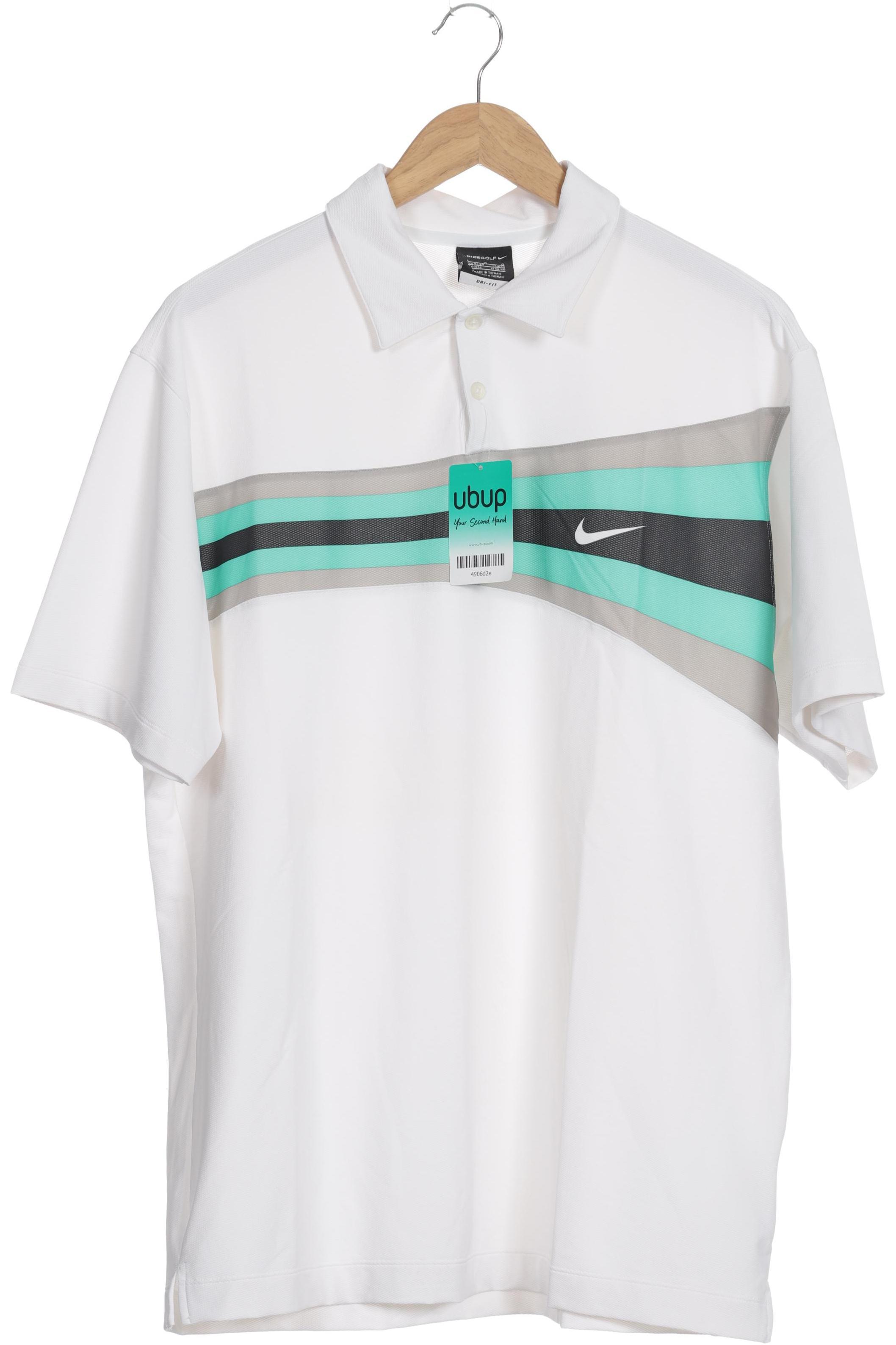 Thumbnail - Nike Herren Poloshirt, weiß, Gr. 42