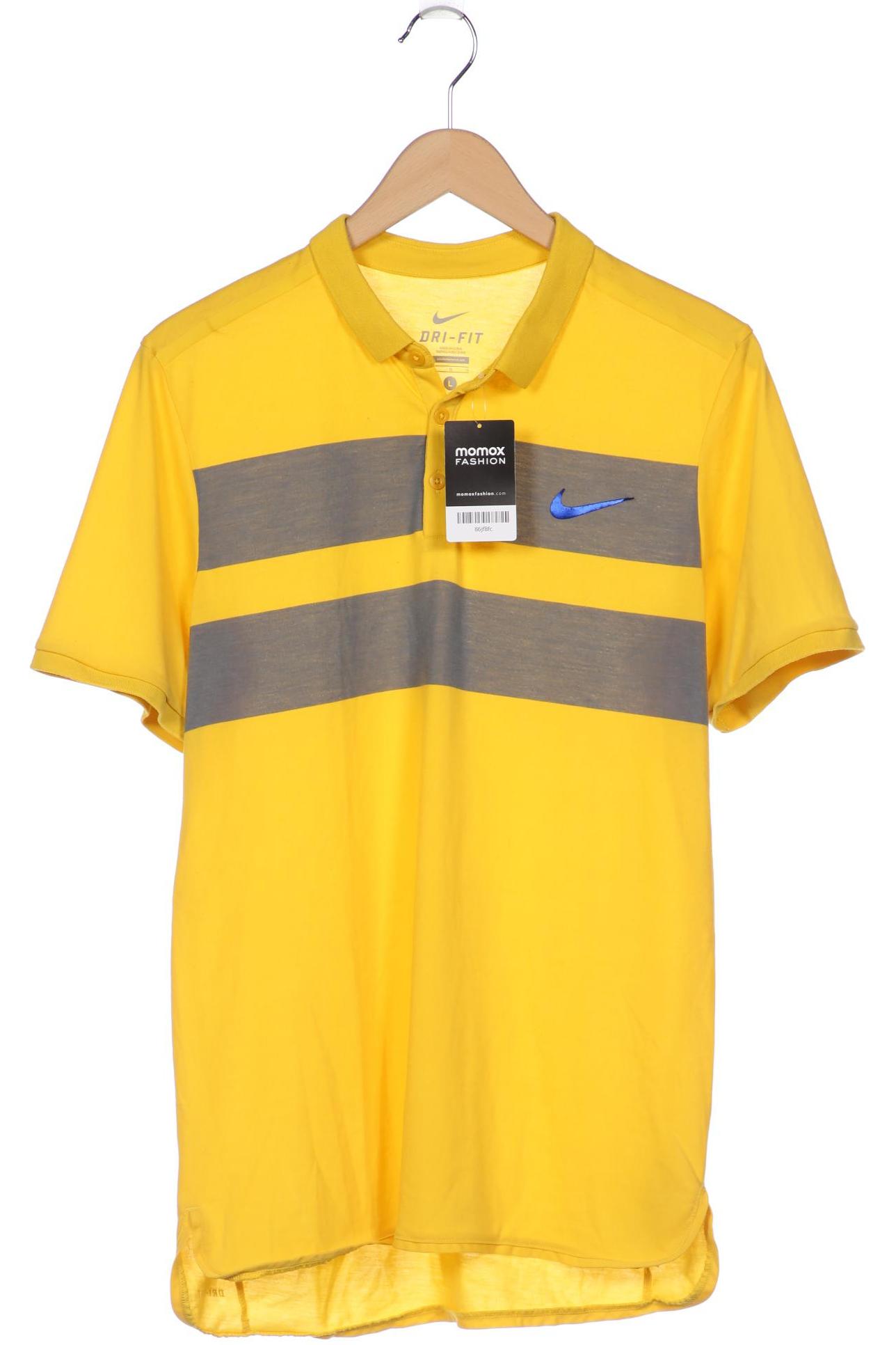

Nike Herren Poloshirt, gelb, Gr. 52