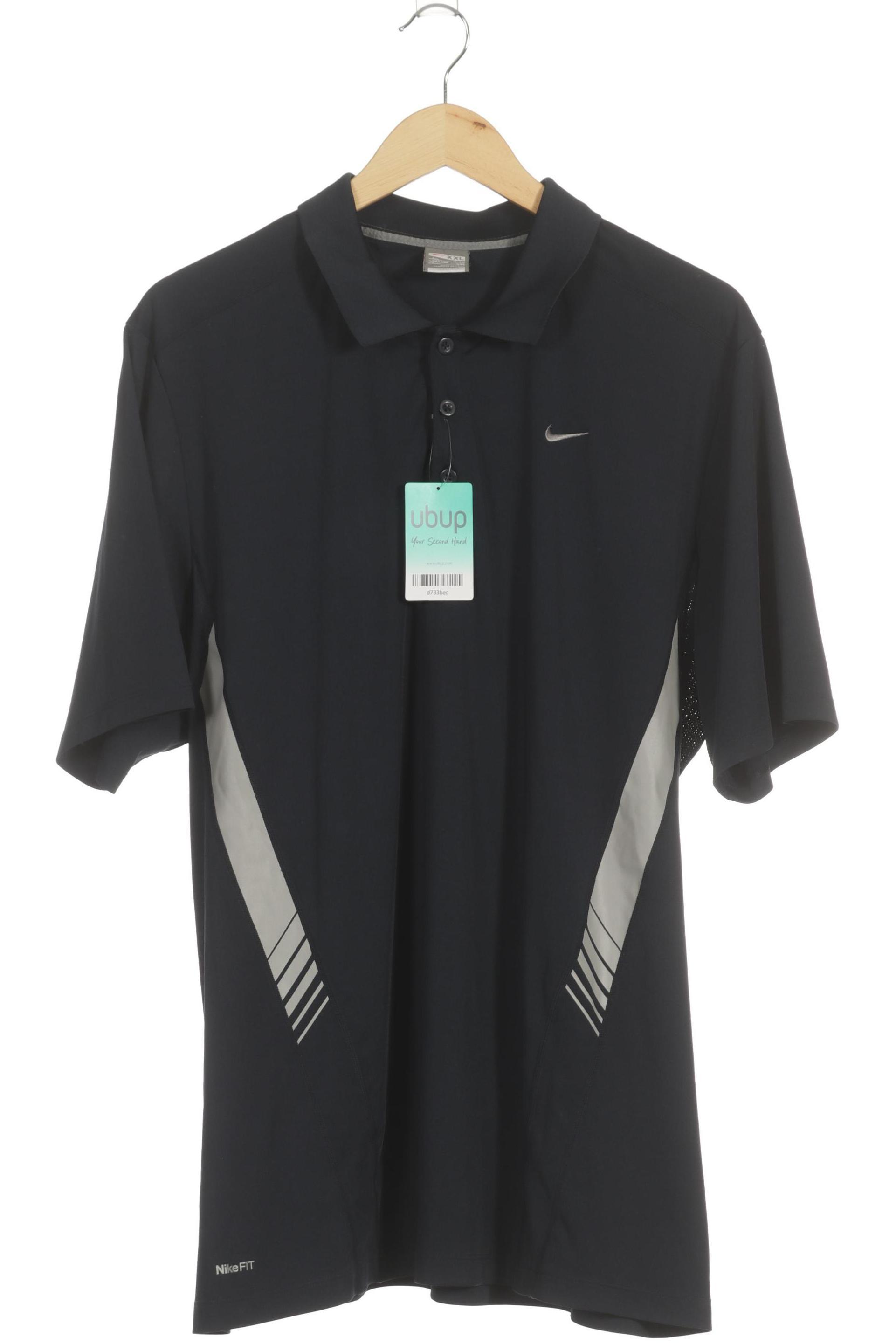 Thumbnail - Nike Herren Poloshirt, blau, Gr.