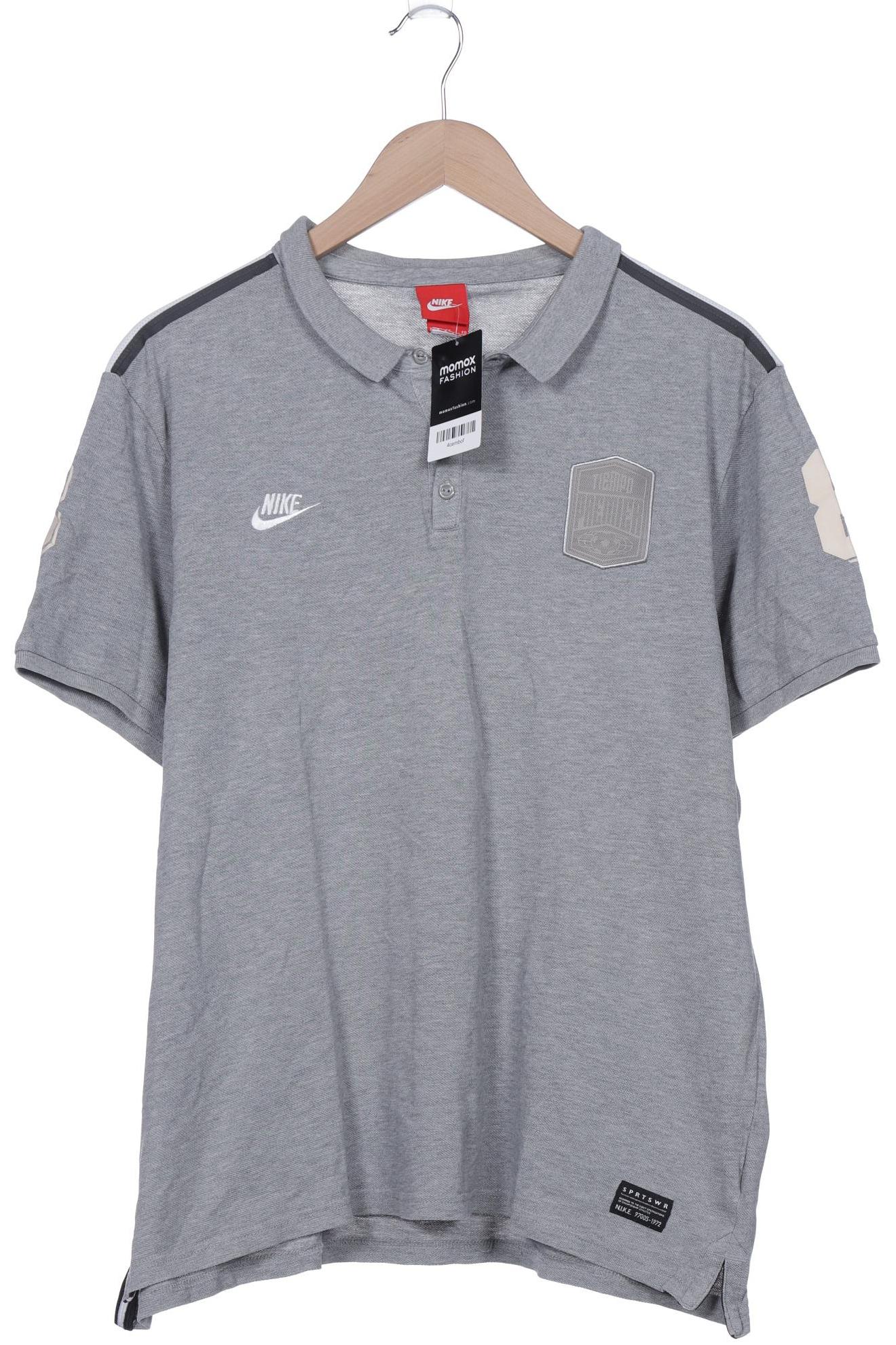 

Nike Herren Poloshirt, grau, Gr. 54