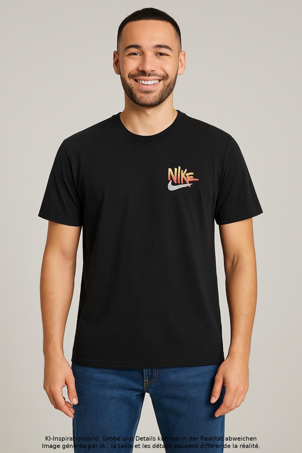 

Nike Herren T-Shirt, schwarz, Gr. 52