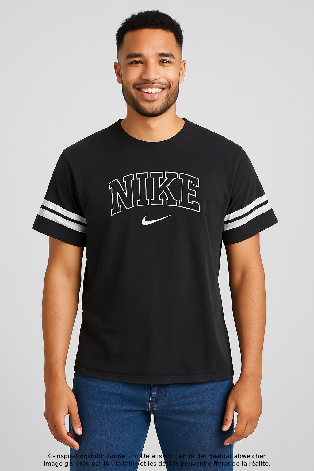 

Nike Herren T-Shirt, schwarz, Gr. 48