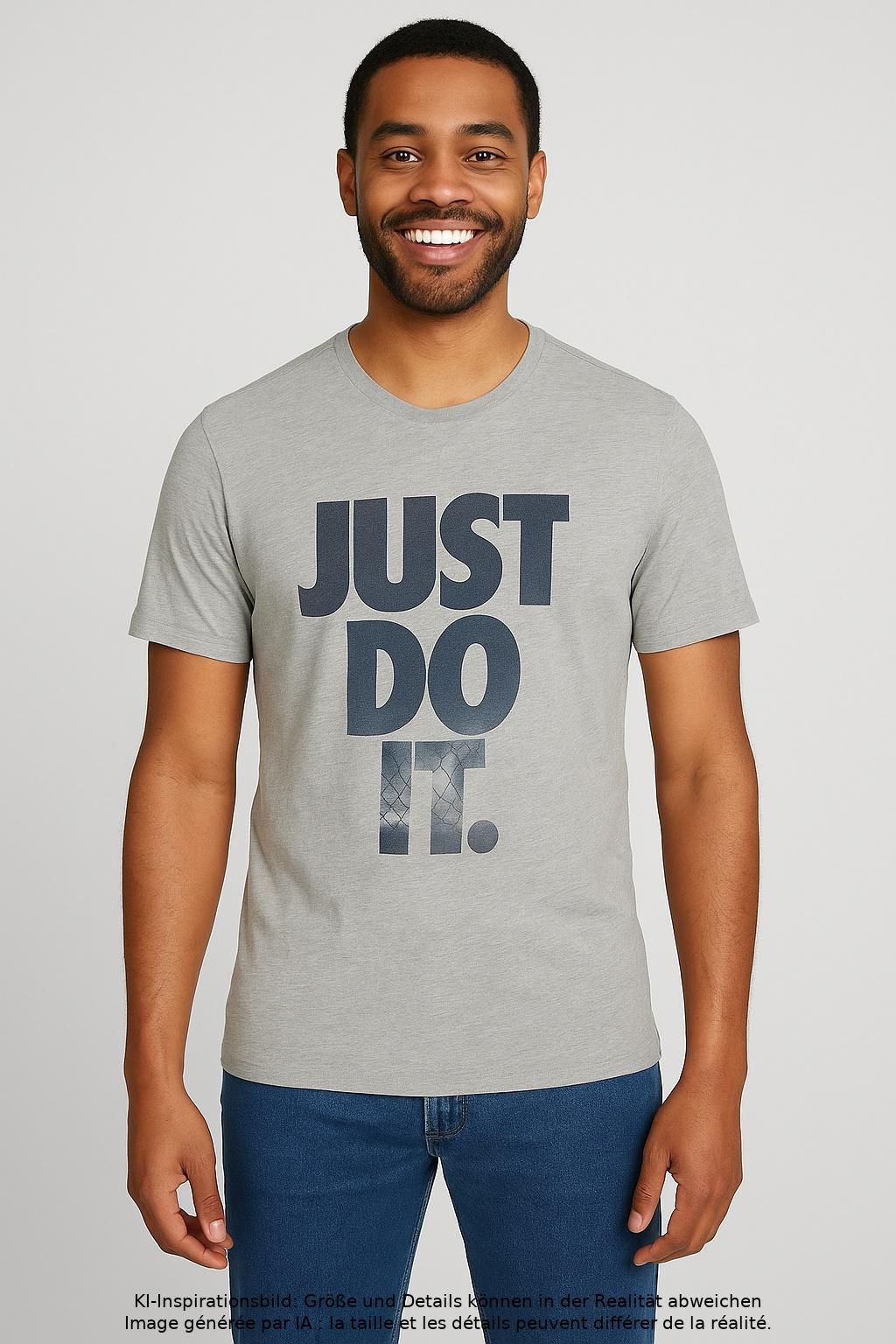 

Nike Herren T-Shirt, grau, Gr. 46