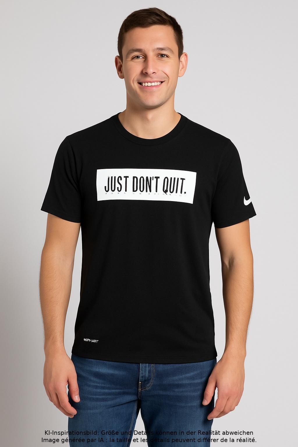 

Nike Herren T-Shirt, schwarz, Gr. 46