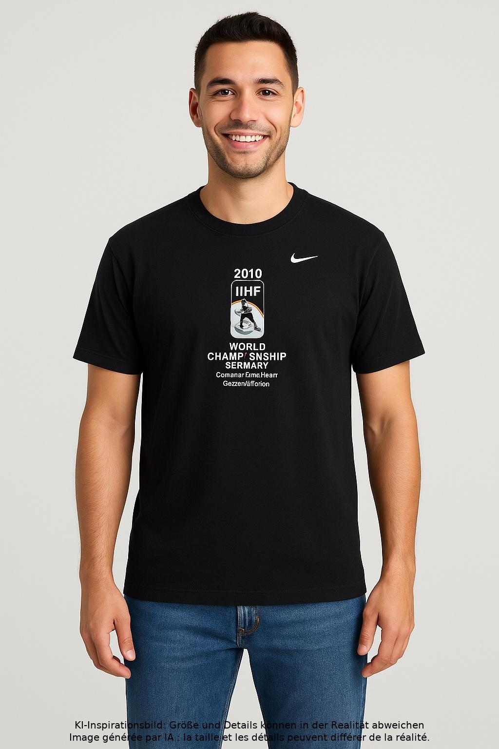 

Nike Herren T-Shirt, schwarz, Gr. 48