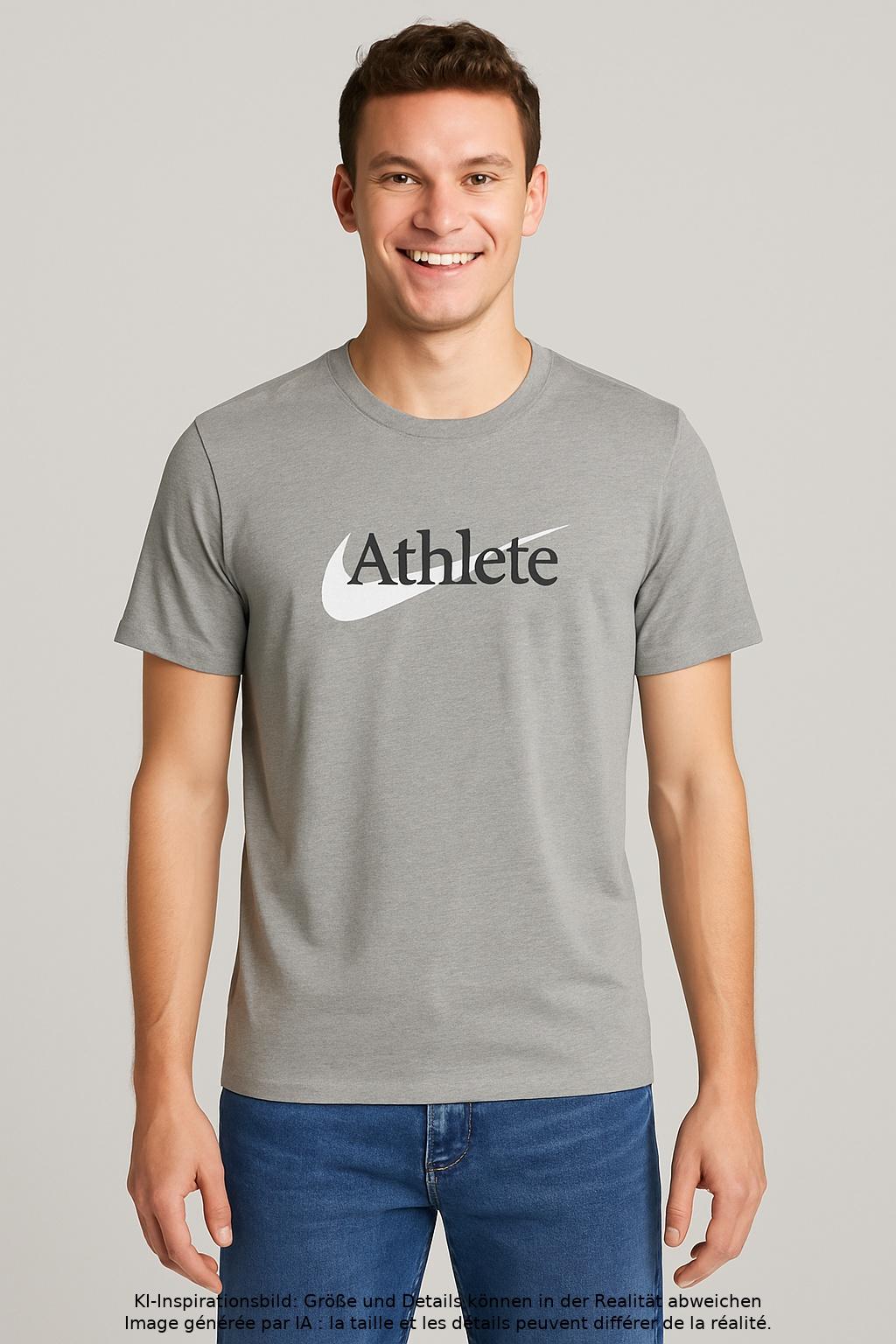 

Nike Herren T-Shirt, grau, Gr. 48