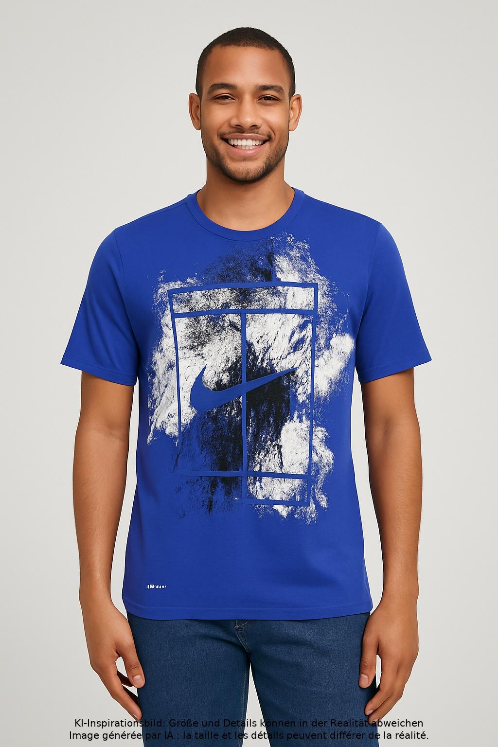 

Nike Herren T-Shirt, blau, Gr. 48