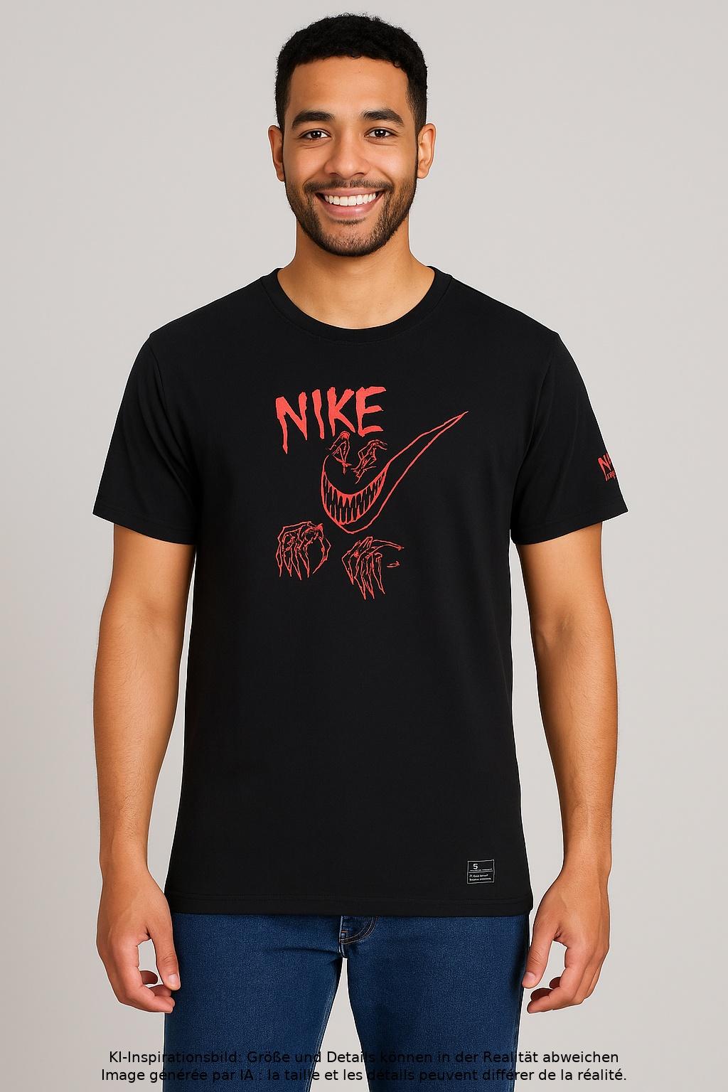 

Nike Herren T-Shirt, schwarz, Gr. 48