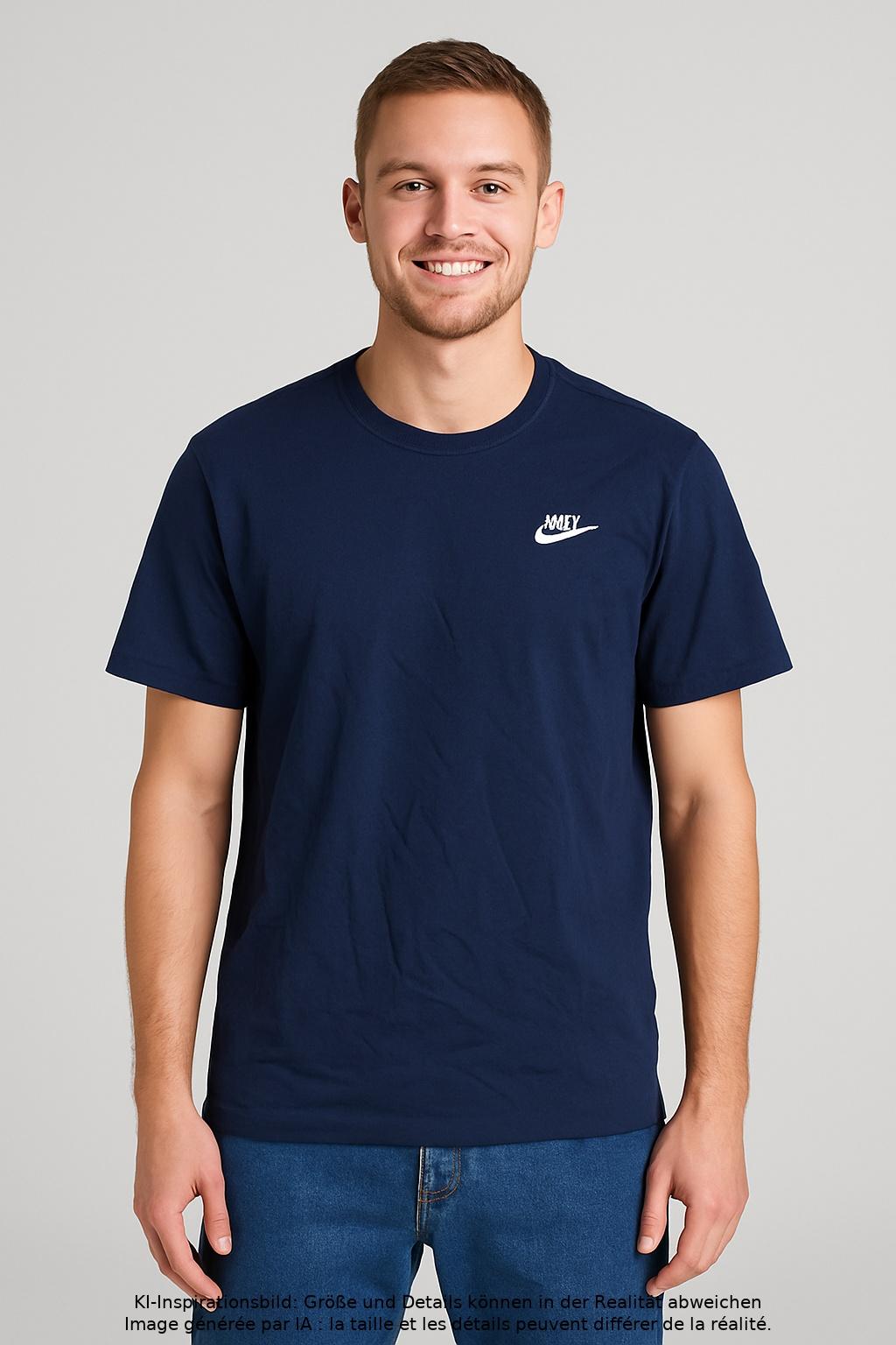 

Nike Herren T-Shirt, marineblau, Gr. 48