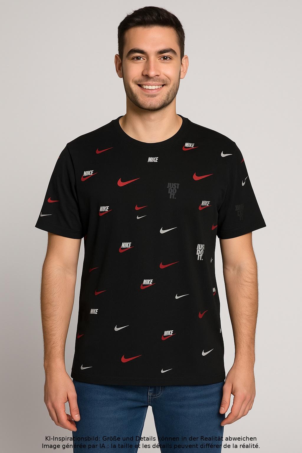 Thumbnail - Nike Herren T-Shirt, schwarz, Gr. 48