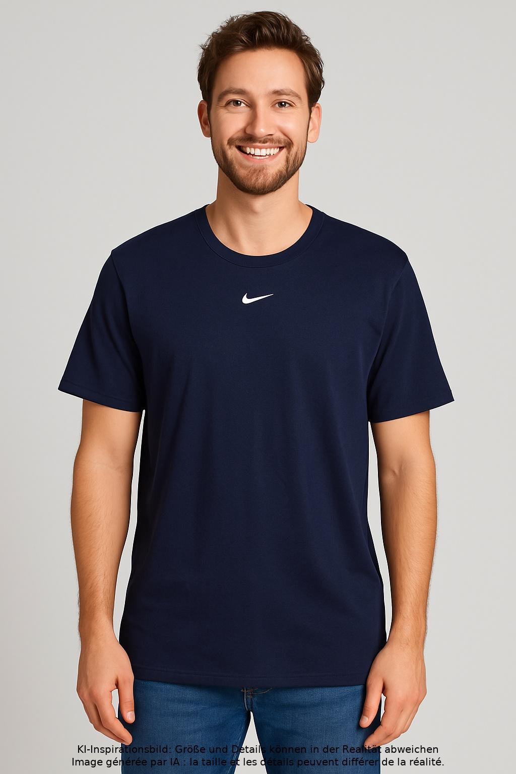 

Nike Herren T-Shirt, marineblau, Gr. 54