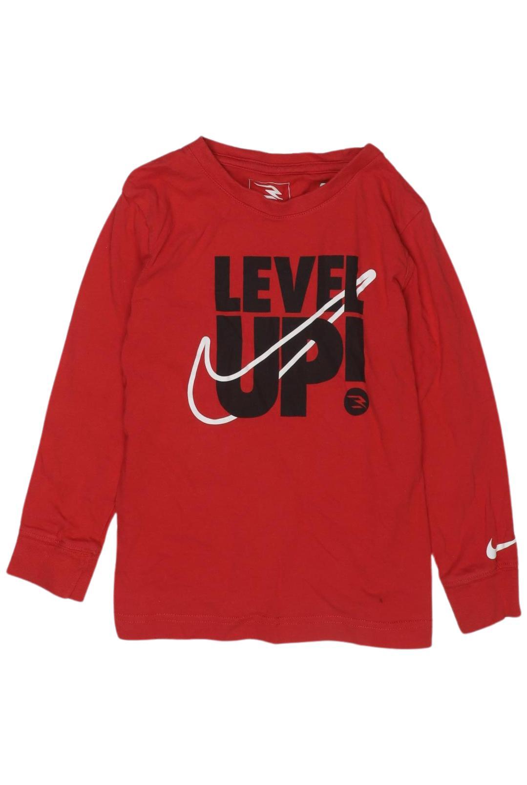 

Nike Jungen Langarmshirt, rot, Gr. 134