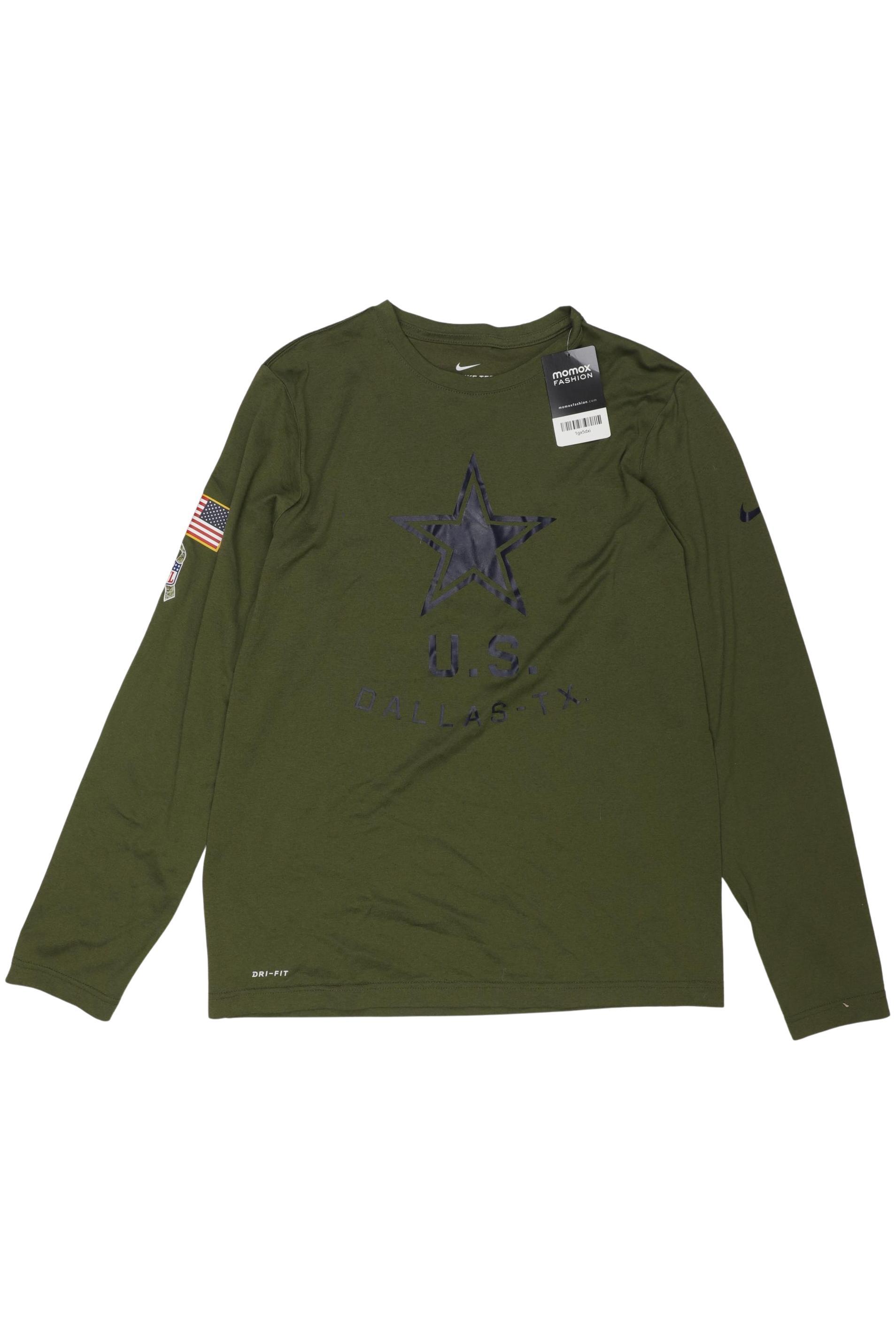 

Nike Jungen Langarmshirt, grün, Gr. 170