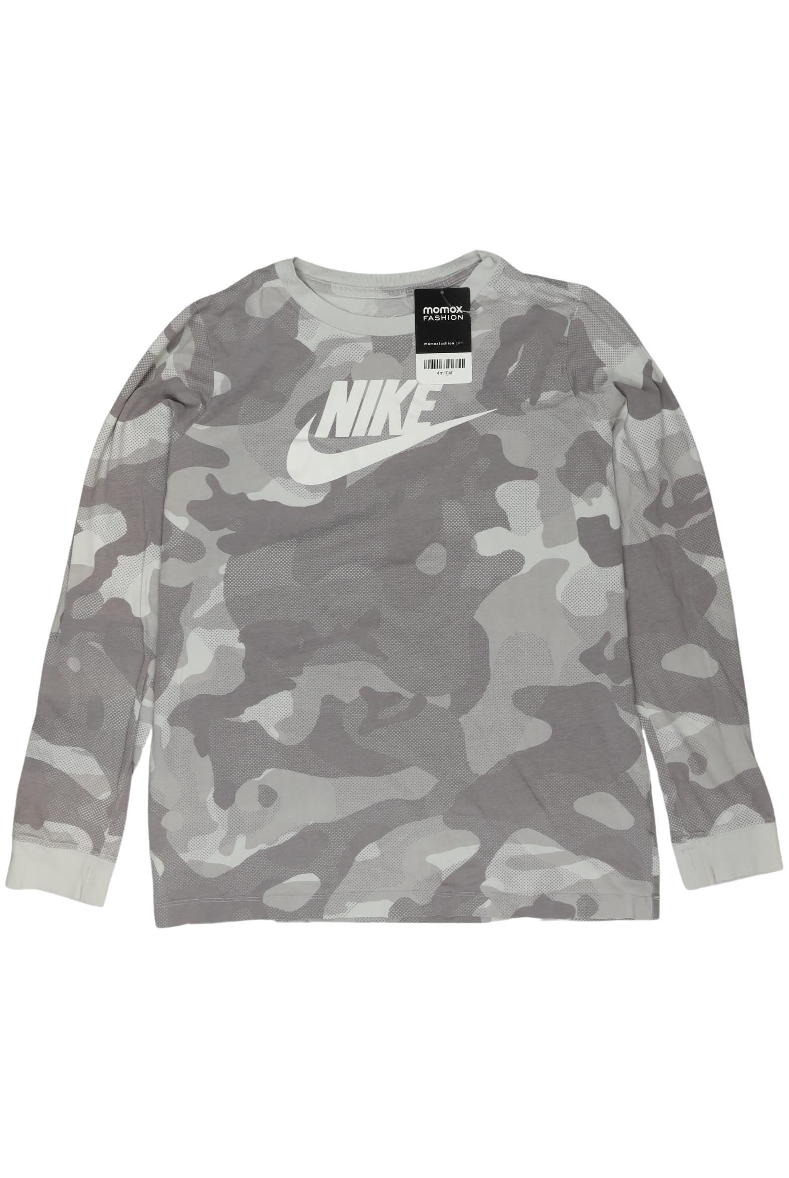 

Nike Jungen Langarmshirt, grau, Gr. 158/164