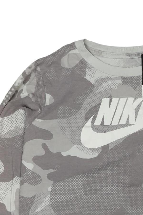 Thumbnail - Nike Jungen Langarmshirt, grau, Gr. 158/164
