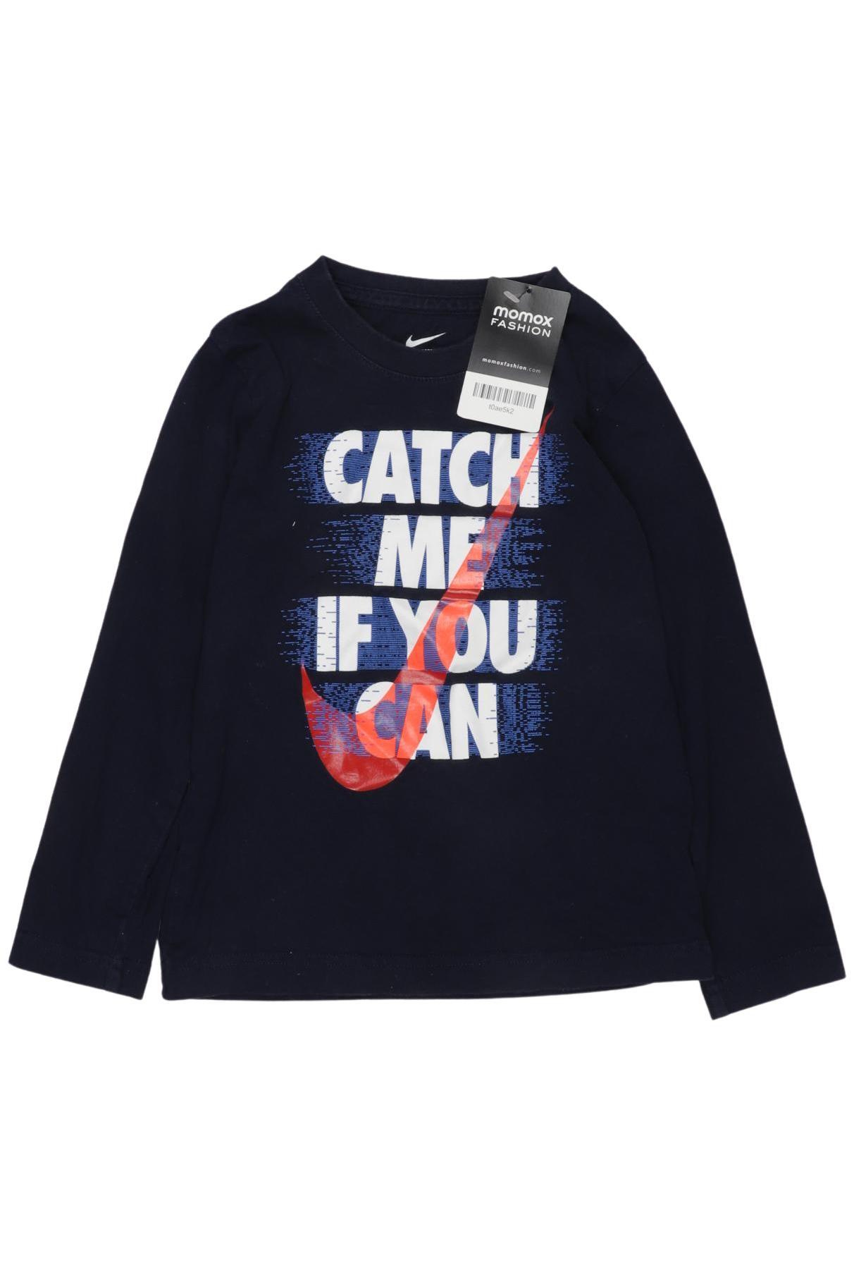 

Nike Jungen Langarmshirt, marineblau, Gr. 146