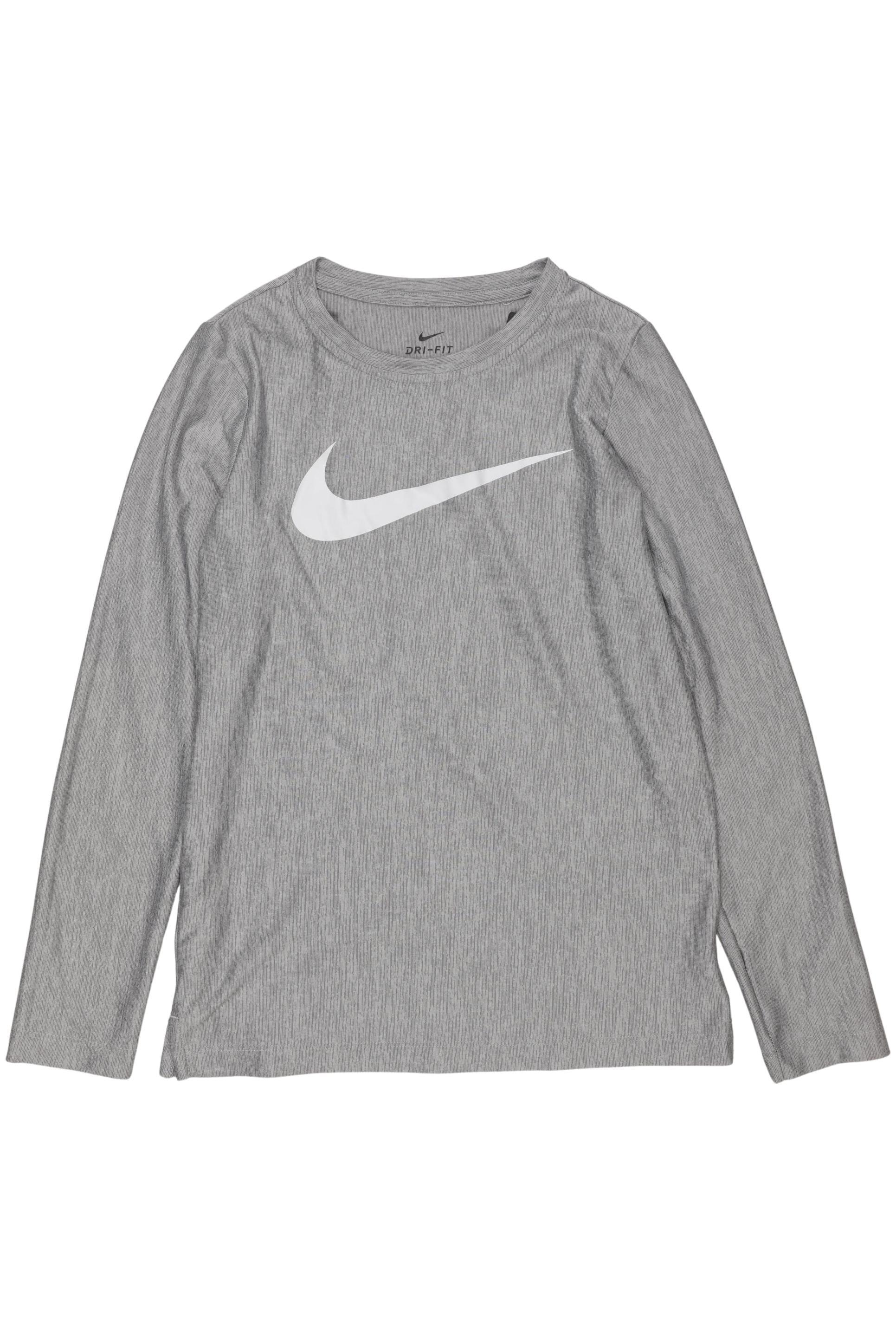 

Nike Jungen Langarmshirt, grau, Gr. 146