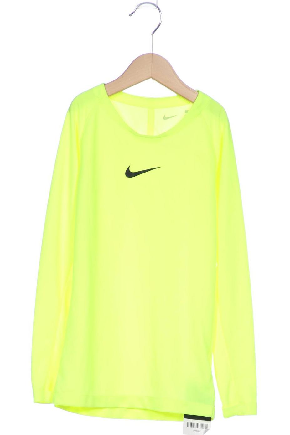 

Nike Jungen Langarmshirt, neon, Gr. 122