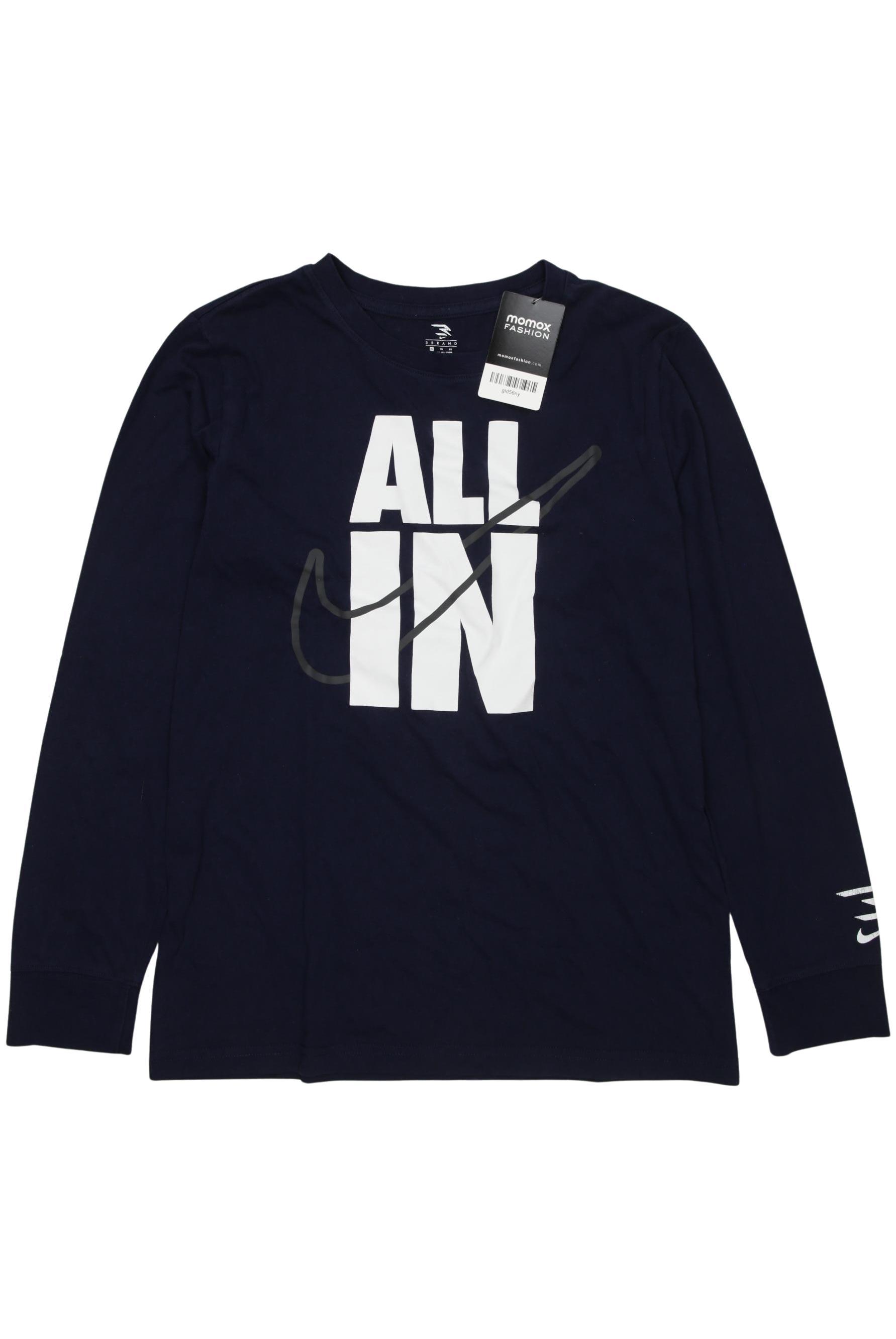 

Nike Jungen Langarmshirt, marineblau, Gr. 158