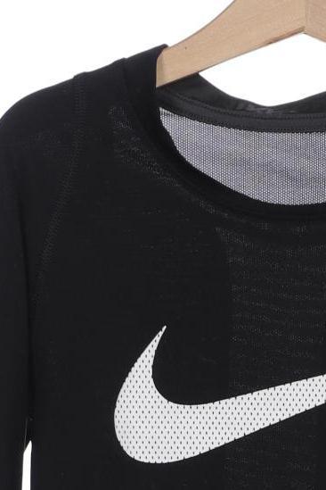 Thumbnail - Nike Jungen Langarmshirt, schwarz, Gr. 146