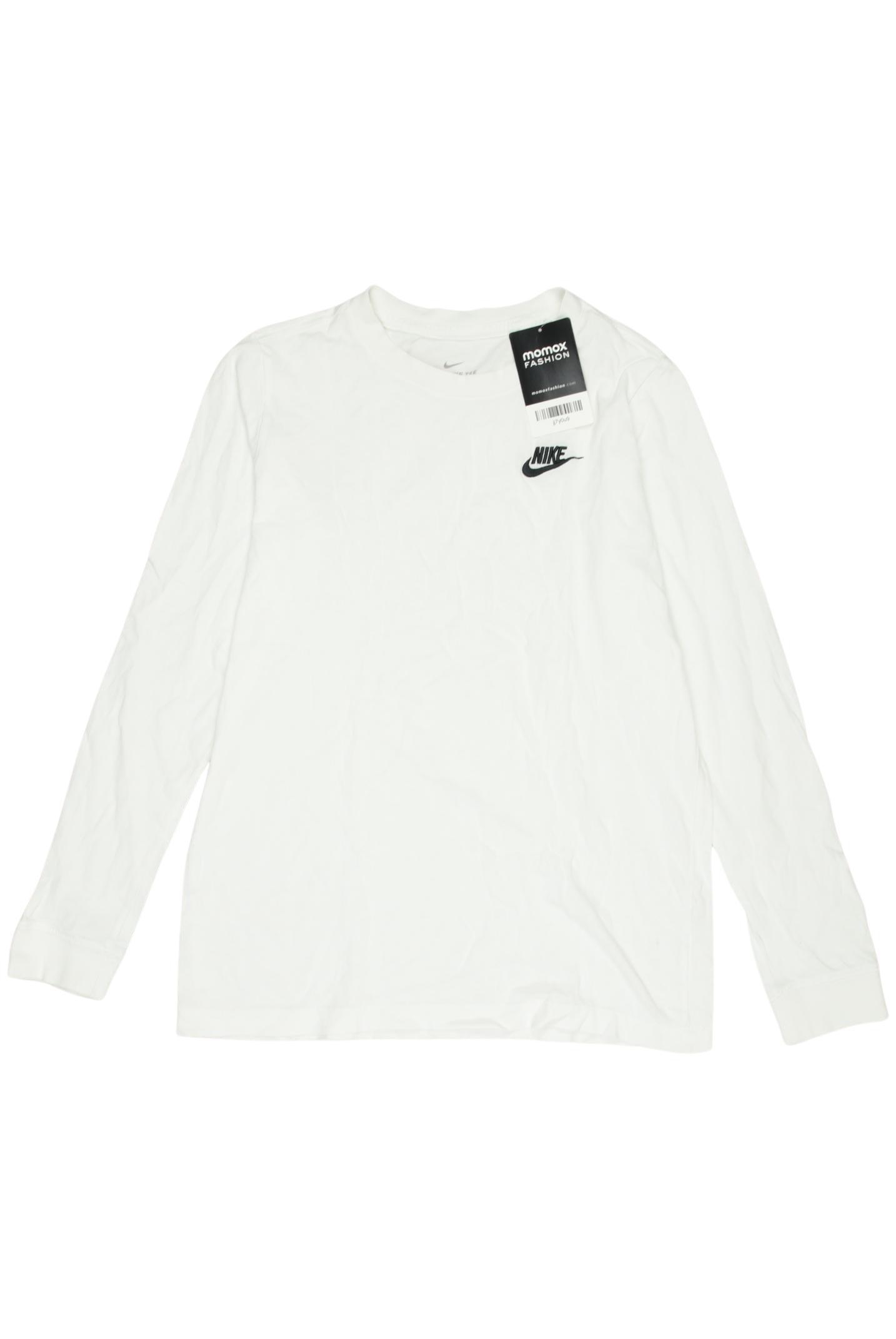 

Nike Jungen Langarmshirt, weiß, Gr. 10