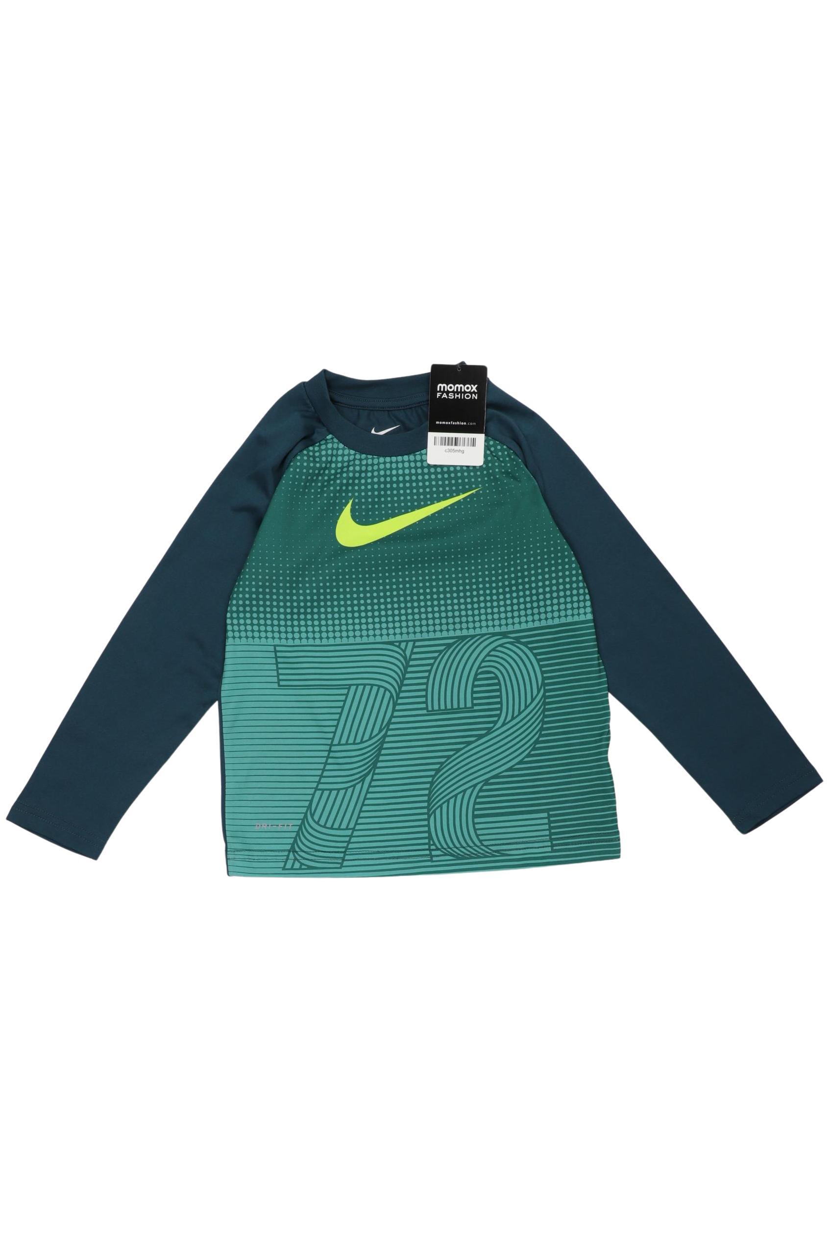 

Nike Jungen Langarmshirt, grün, Gr. 134