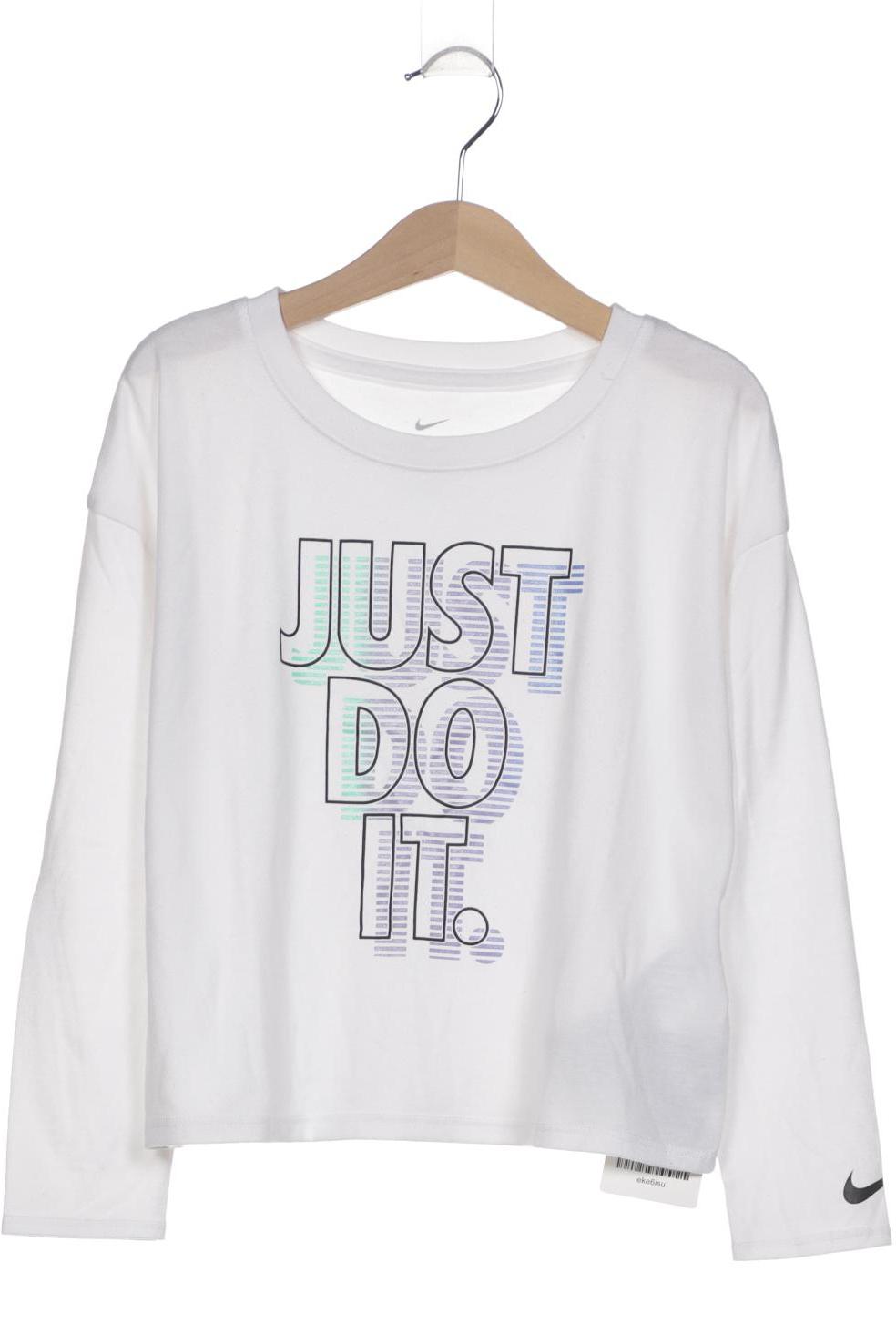 

Nike Damen Langarmshirt, weiß, Gr. 116