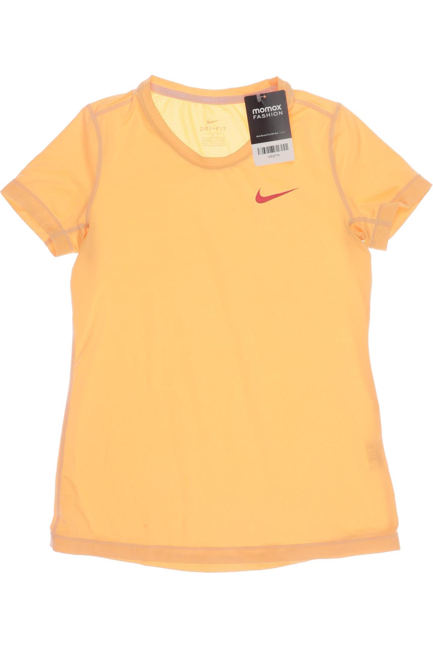 

Nike Damen T-Shirt, orange, Gr. 140