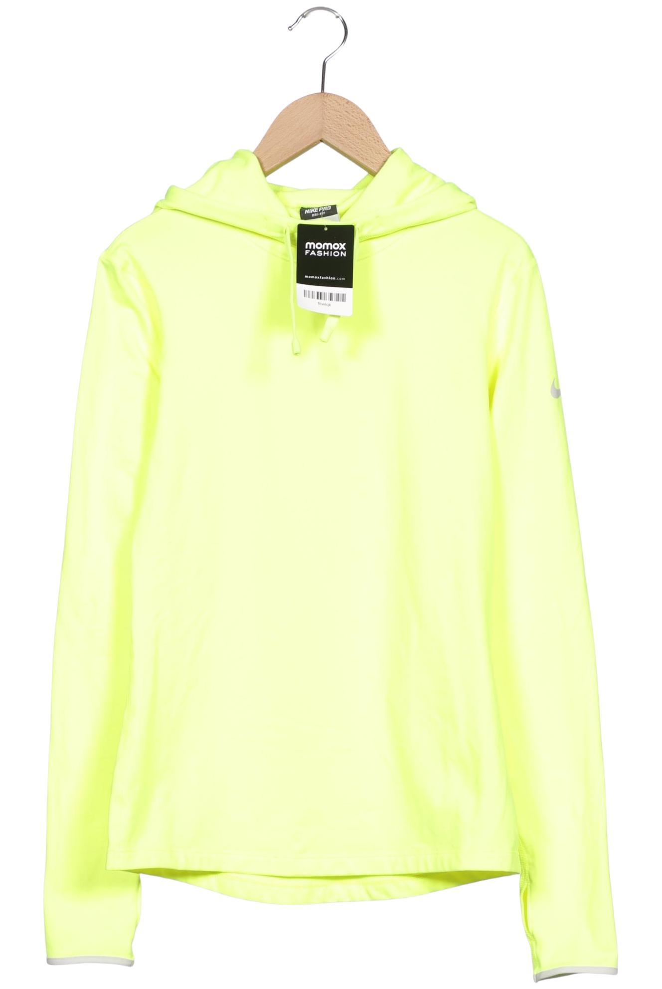 

Nike Pro Damen Kapuzenpullover, neon, Gr. 36
