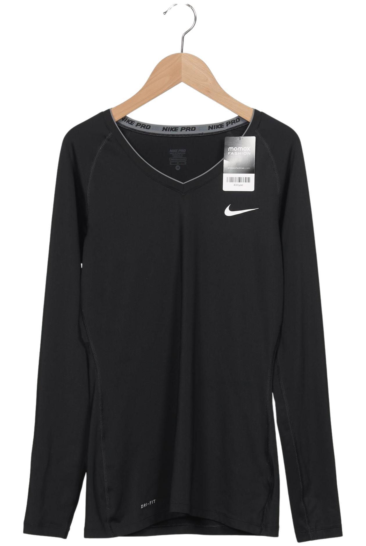 

Nike Pro Damen Langarmshirt, schwarz, Gr. 38