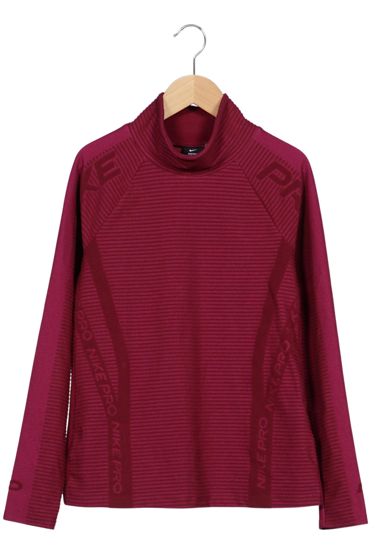 

Nike Pro Damen Langarmshirt, rot, Gr. 36