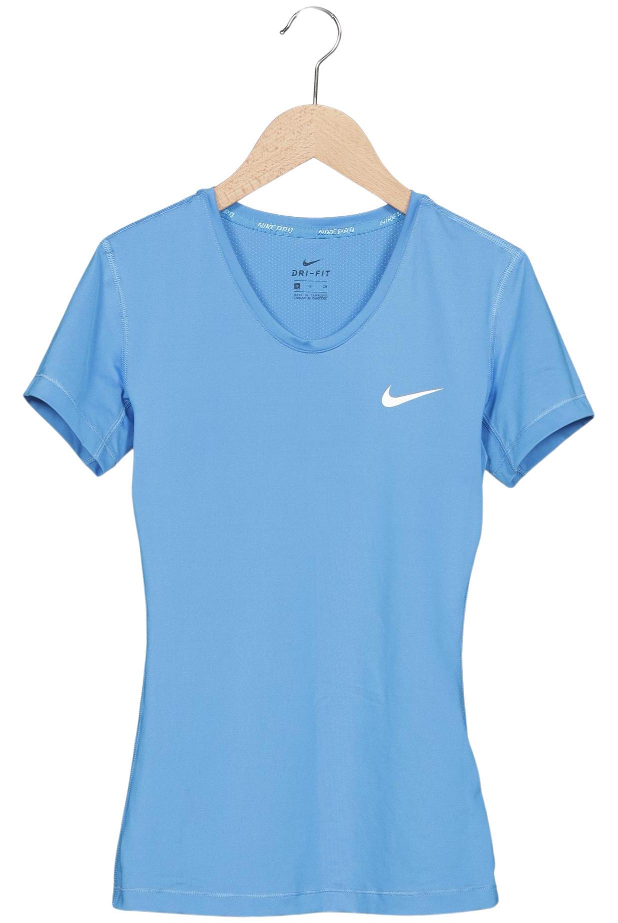 

Nike Pro Damen T-Shirt, hellblau, Gr. 36
