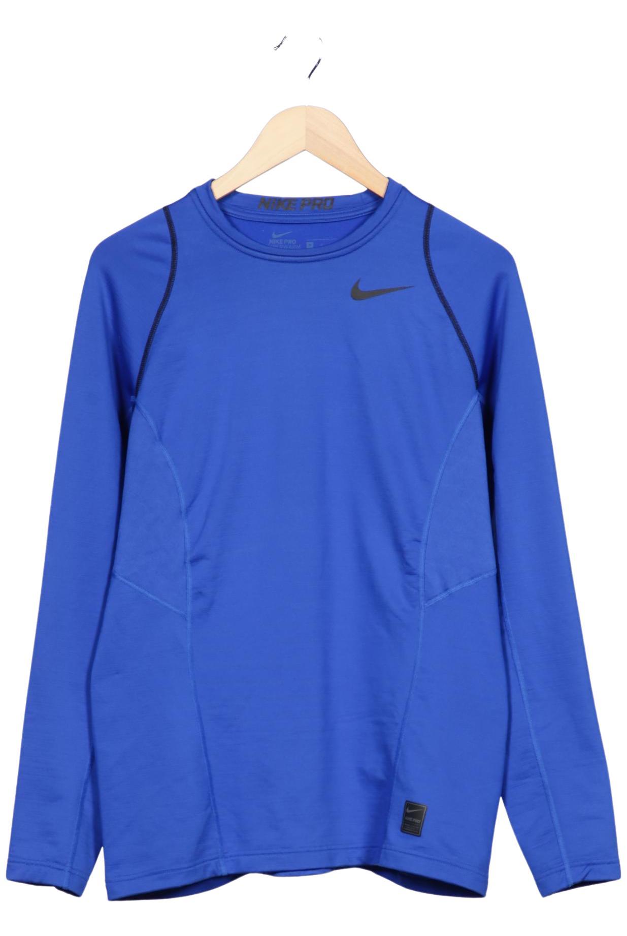 

Nike Pro Damen Langarmshirt, blau, Gr. 38