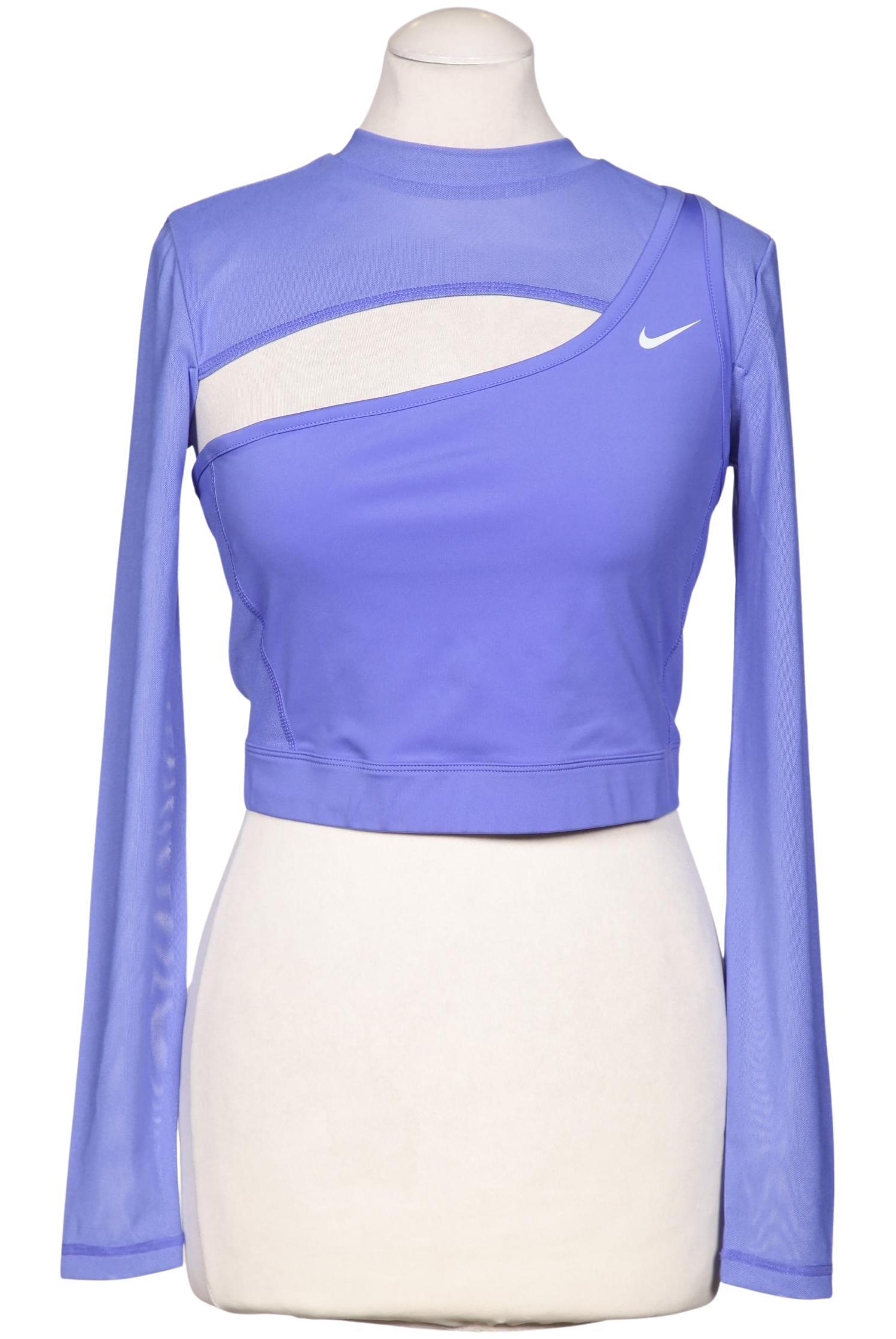 

Nike Pro Damen Langarmshirt, hellblau, Gr. 38