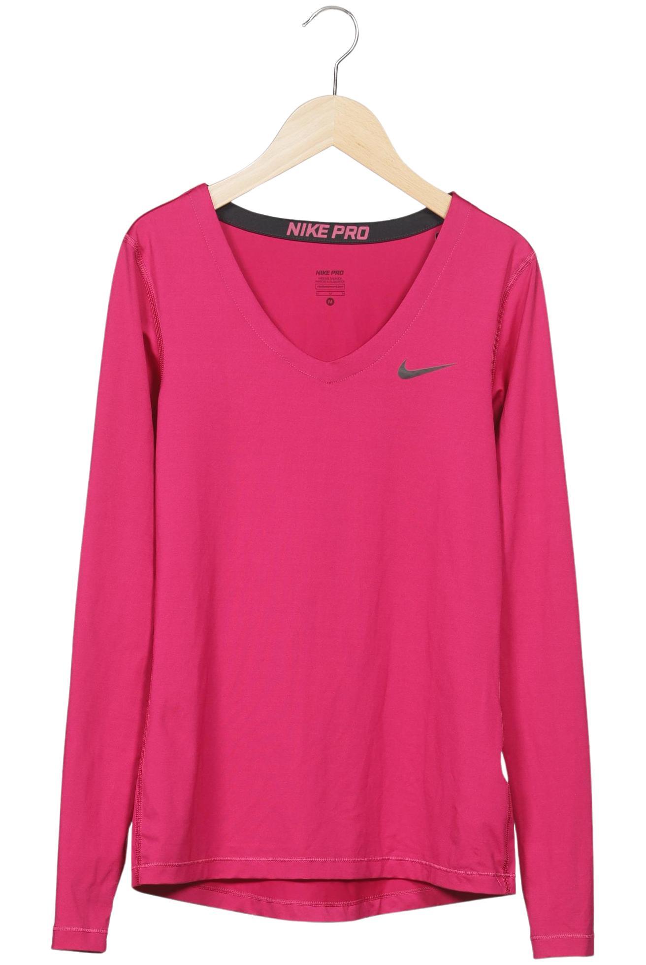 

Nike Pro Damen Langarmshirt, pink, Gr. 38