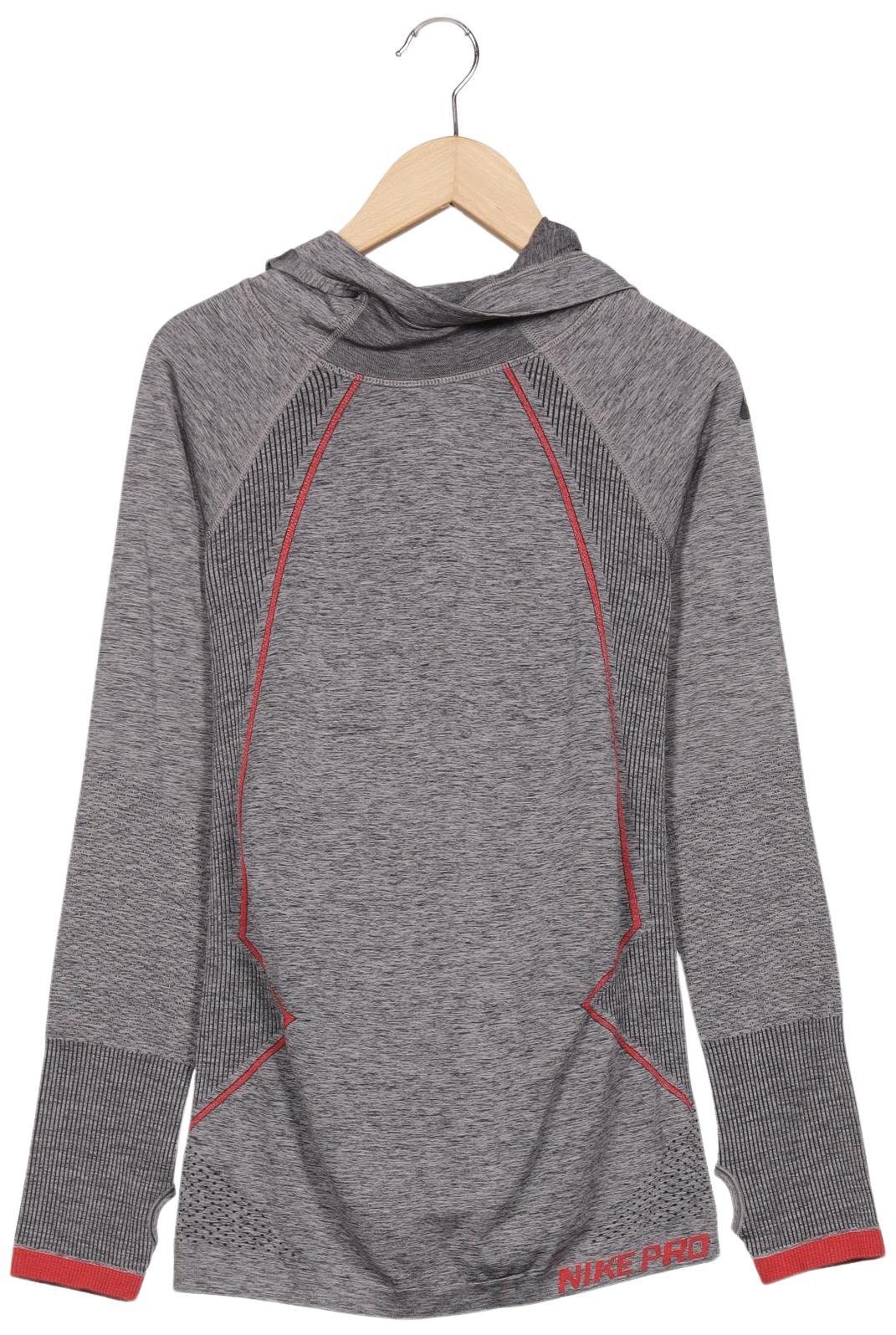 

Nike Pro Damen Kapuzenpullover, grau, Gr. 38