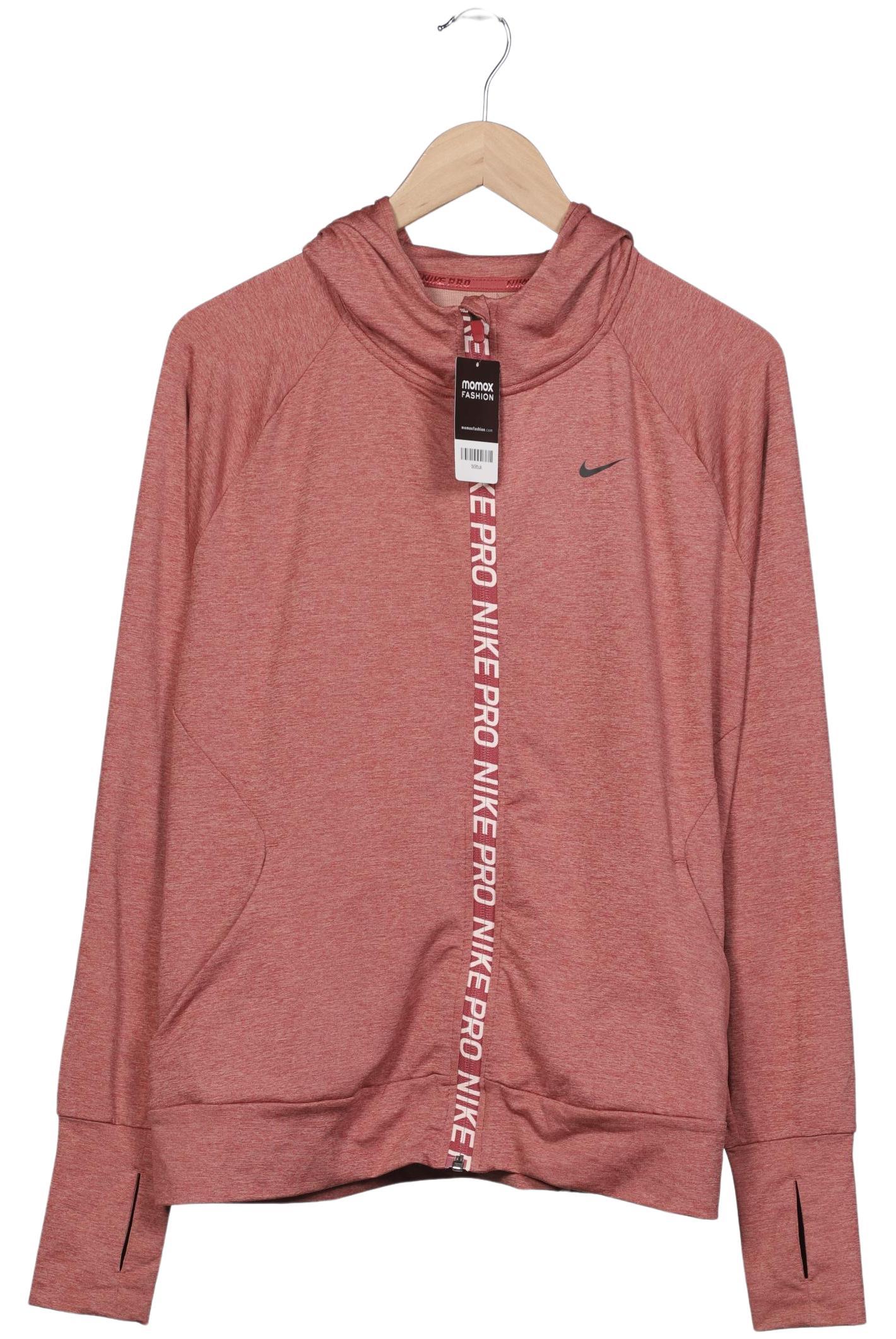 

Nike Pro Damen Kapuzenpullover, rot, Gr. 42