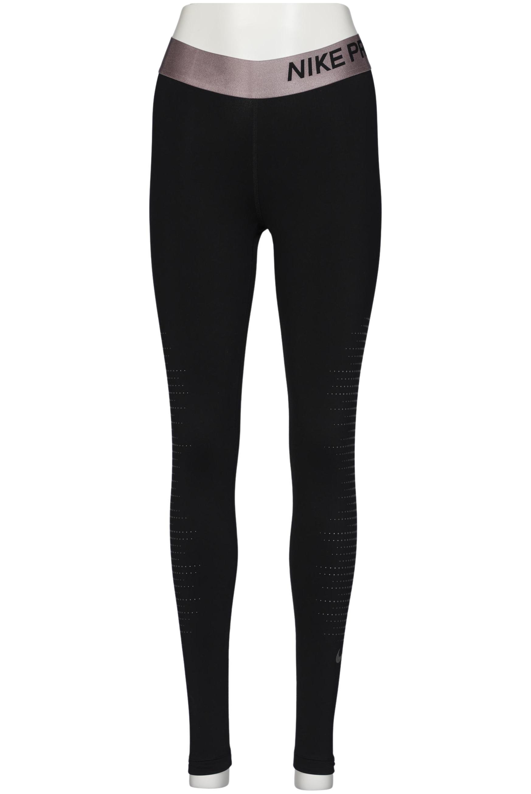 

Nike Pro Damen Stoffhose, schwarz, Gr. 0