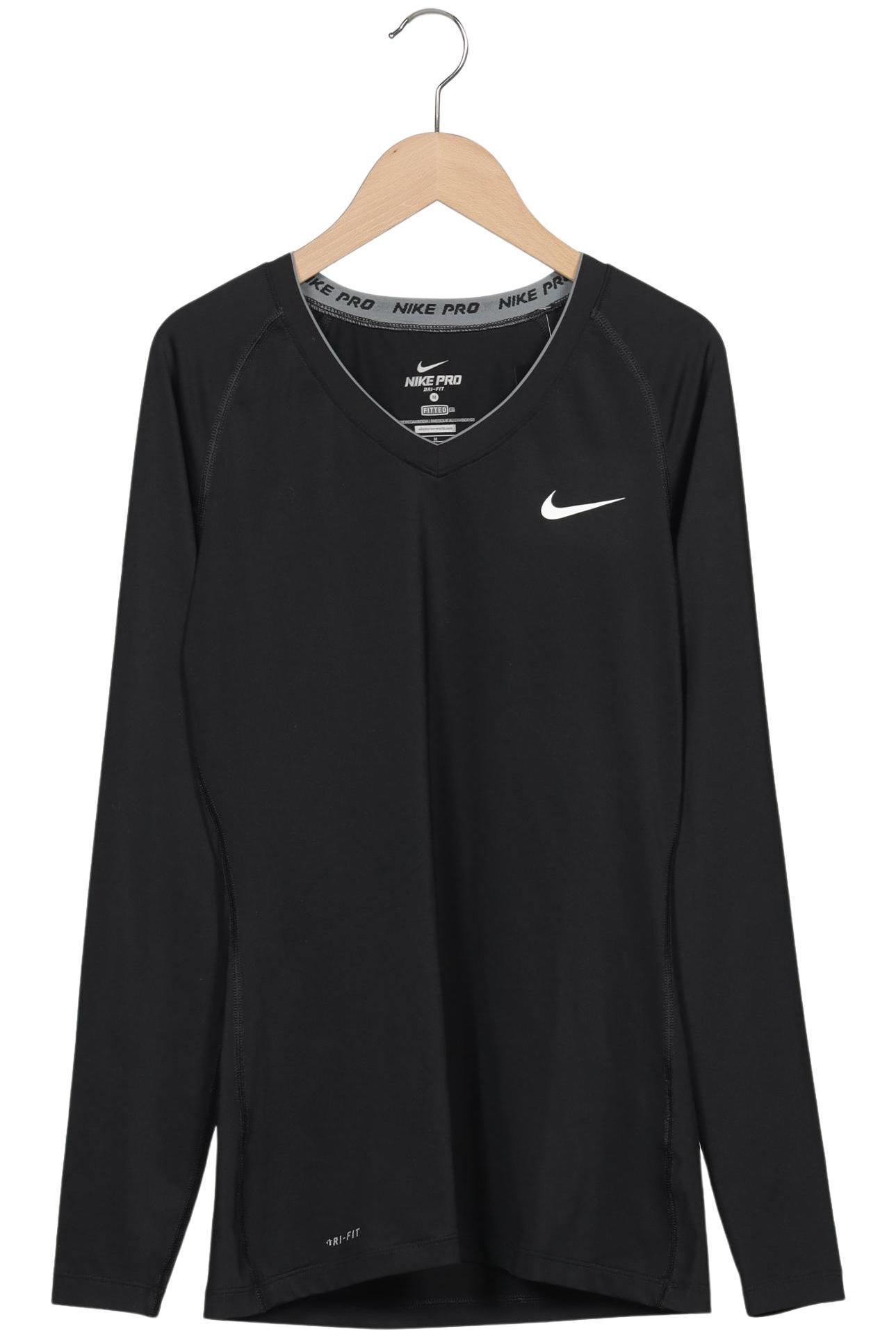 

Nike Pro Damen Langarmshirt, schwarz, Gr. 38