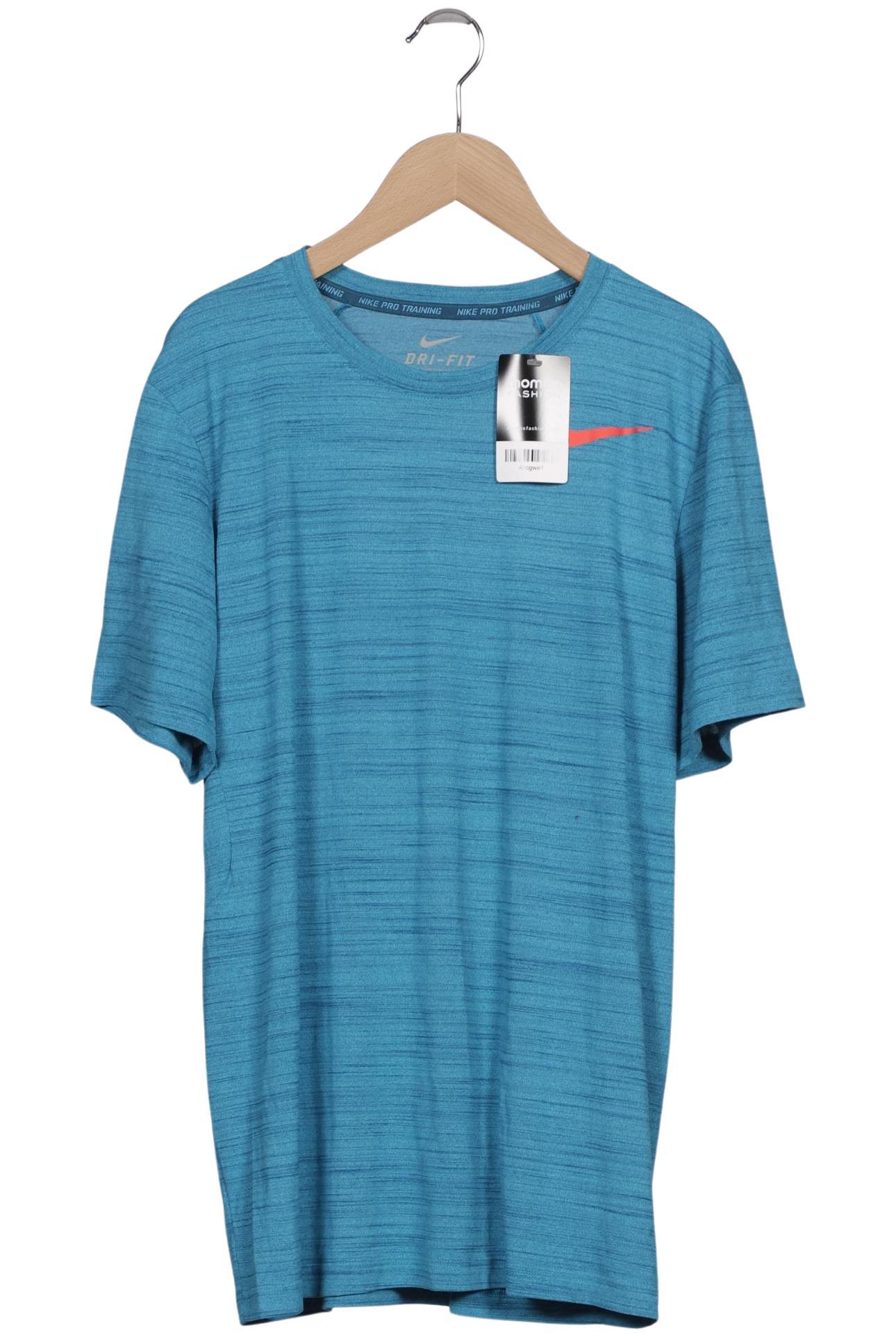 Thumbnail - Nike Pro Herren T-Shirt, blau, Gr. 48