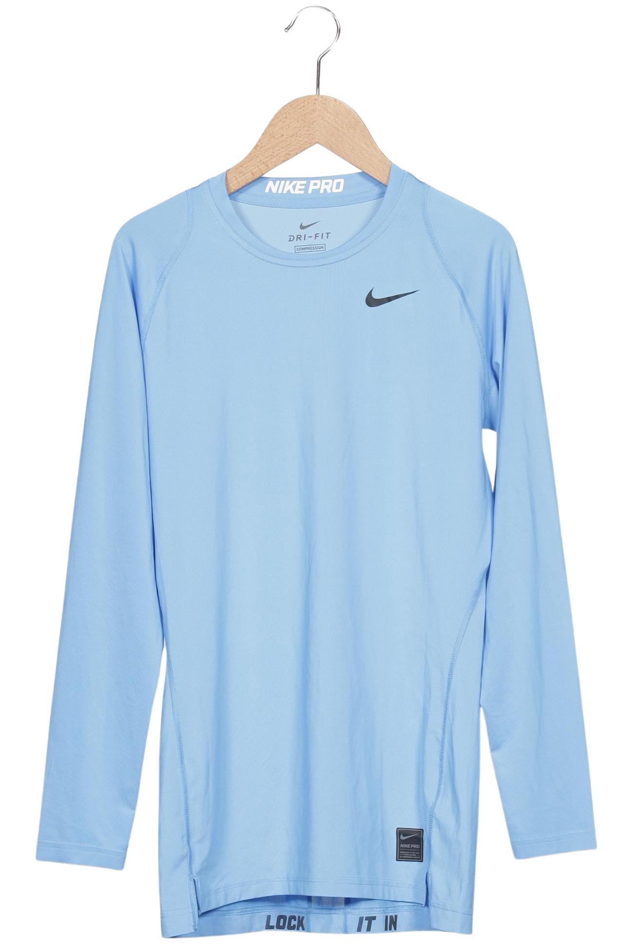 

Nike Pro Herren Langarmshirt, hellblau, Gr. 48